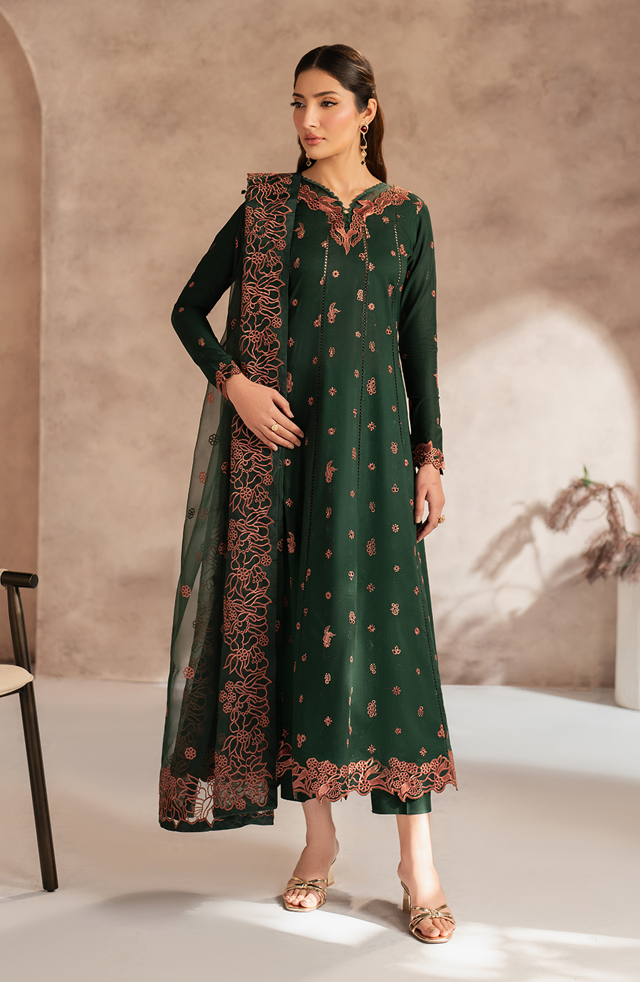 Zarif | Summer Lawn 25 | UNST-LWN-04 SIRAAN