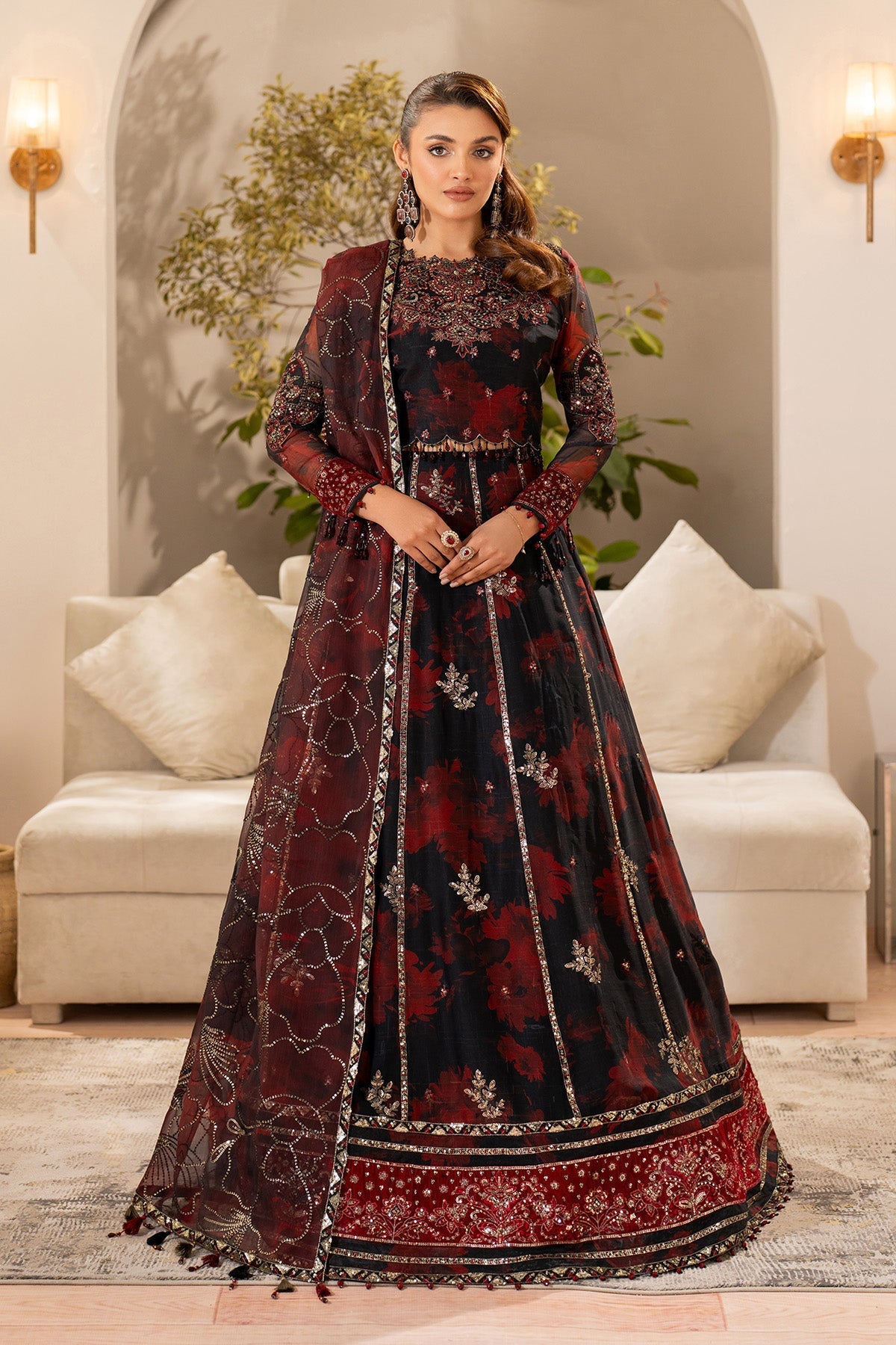 Alizeh | Fleur Chiffon | AF-CH-2191-Talia