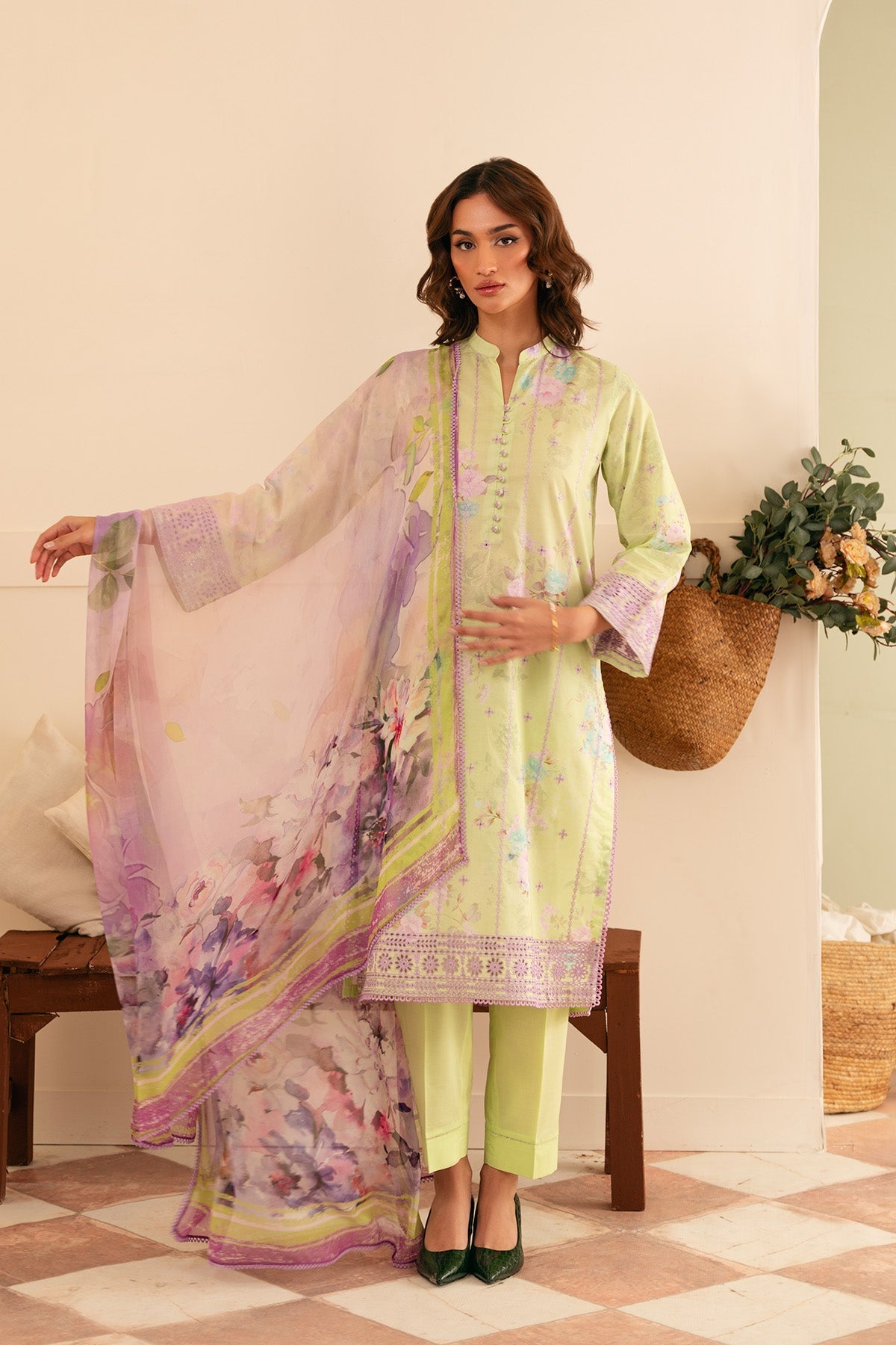 Sahar | Festive Edit | Lavender Meadow