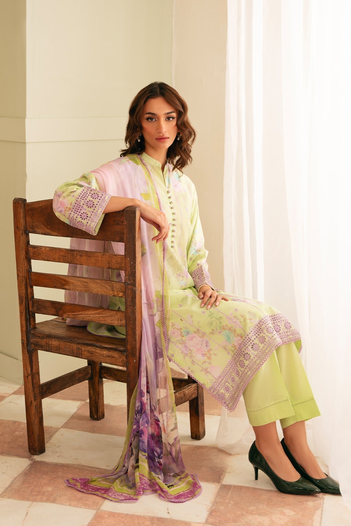 Sahar | Festive Edit | Lavender Meadow