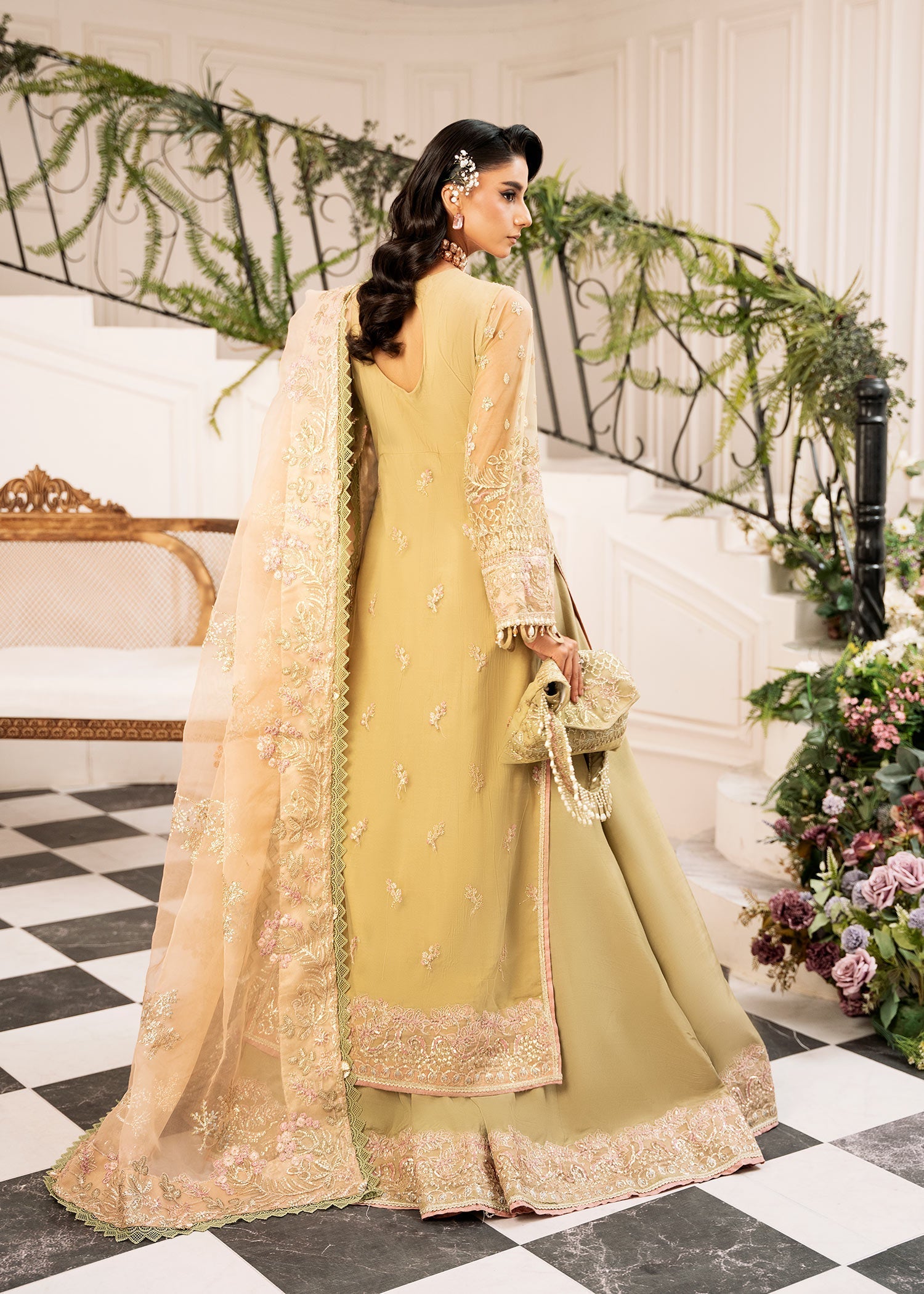 Inayat | Festive Formals | BREWING-MATCHA