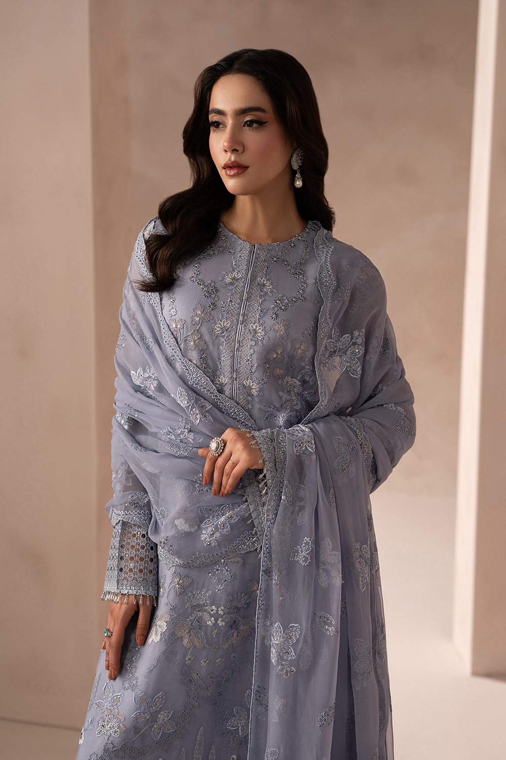 Lavish Premium | Izhare Muhabbat | Grey Elegance