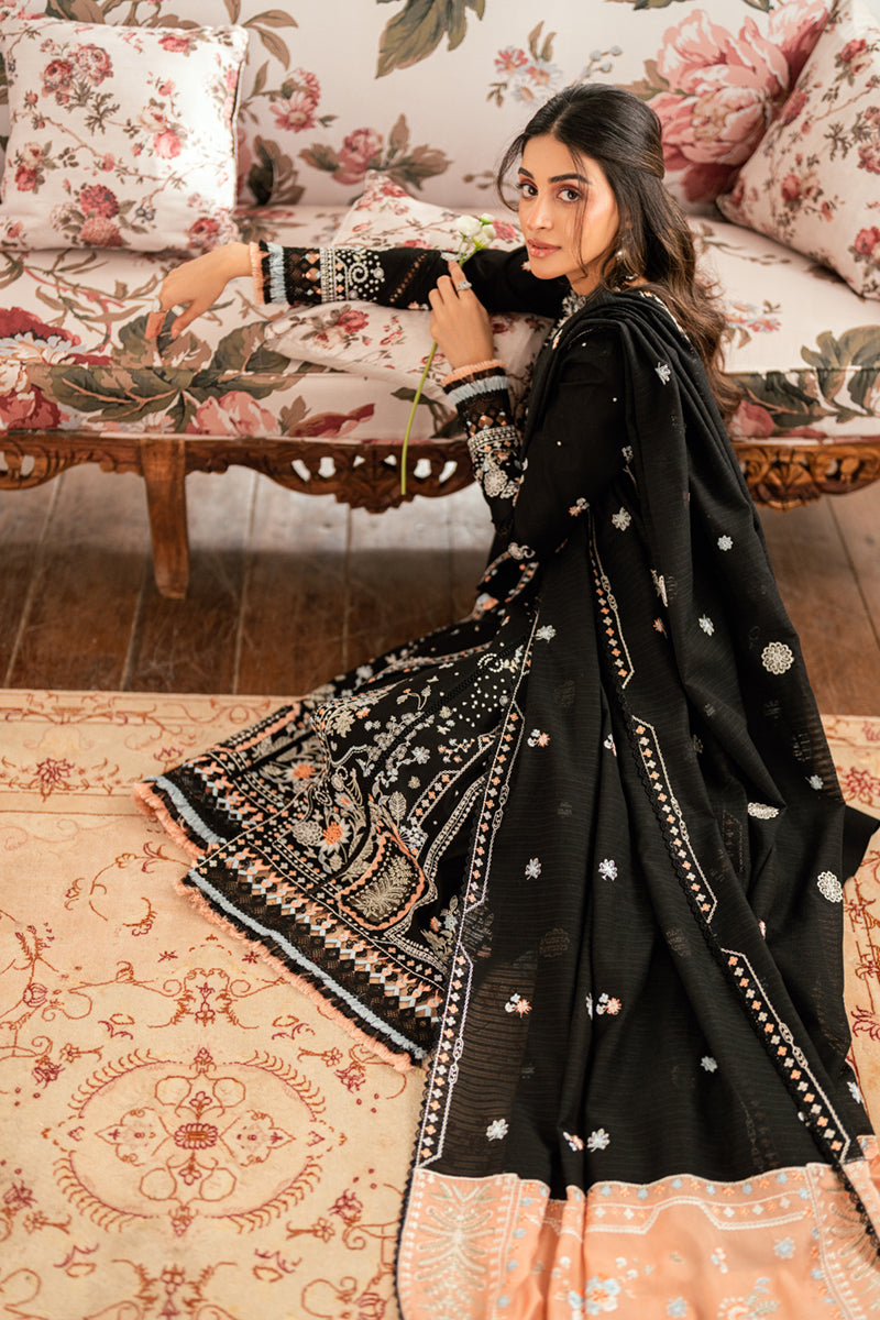 Qalamkar | Luxury Lawn Eid Edit | SB-03 Misha