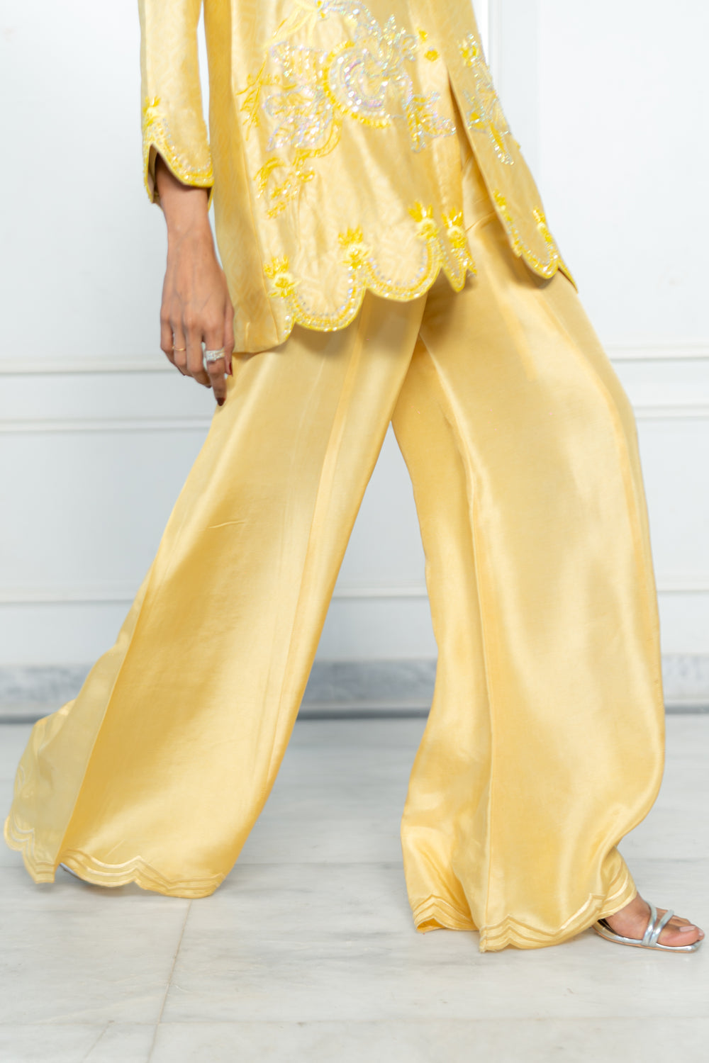 Wahaj M Khan | Lra Eid Collection 26 | Butter Yellow JS