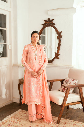 Qalamkar | Luxury Lawn Eid Edit | SB-12 Jafa