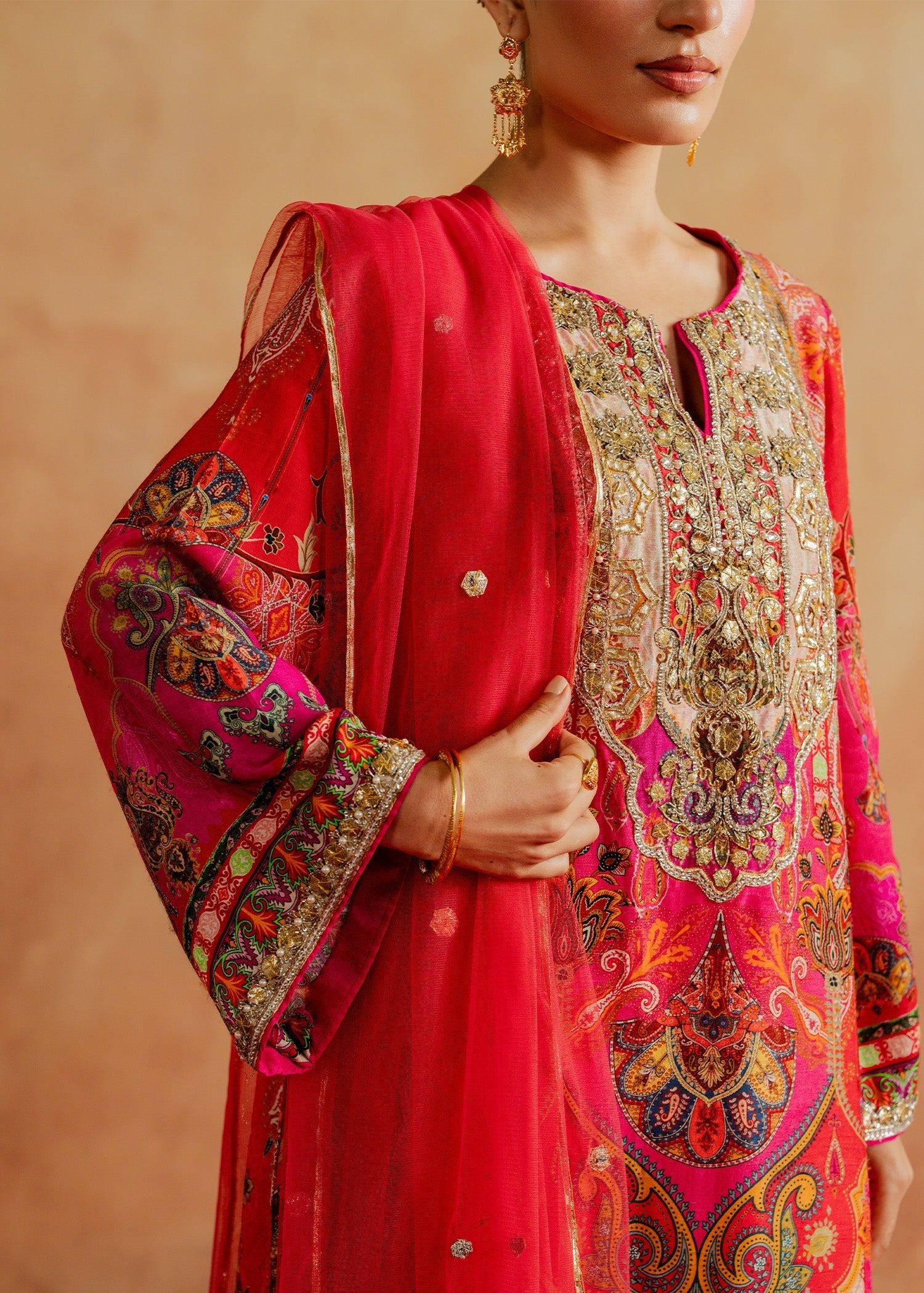 Mahgul | Chanderi Eid Edit | BLUSHÉ