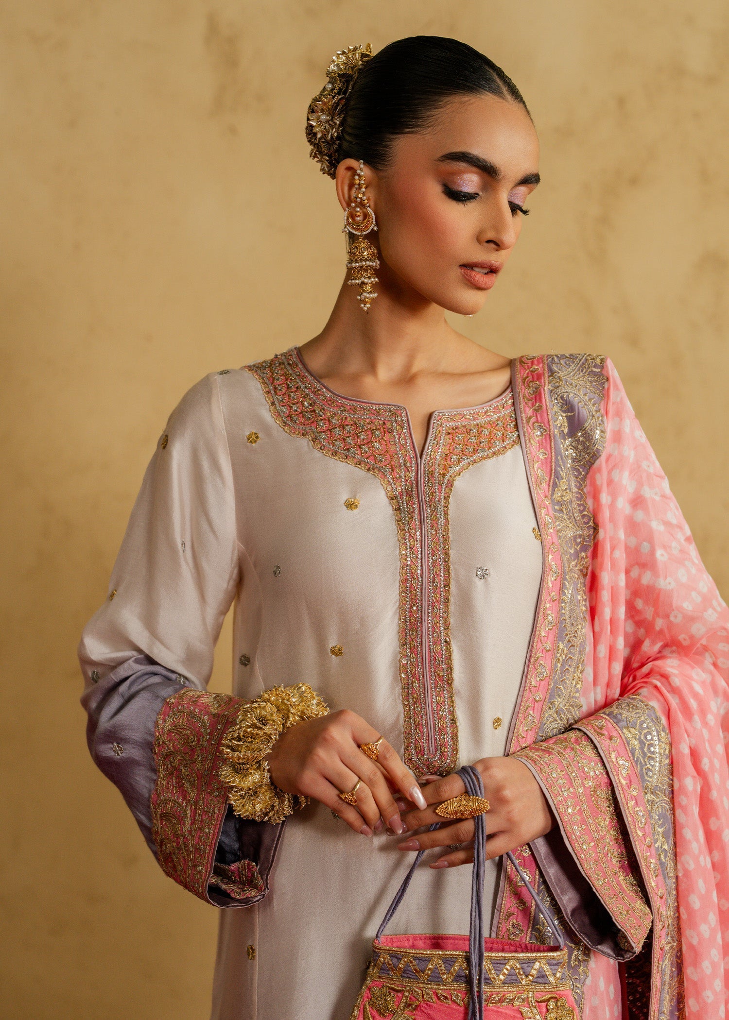 Mahgul | Chanderi Eid Edit | Indigo Myst