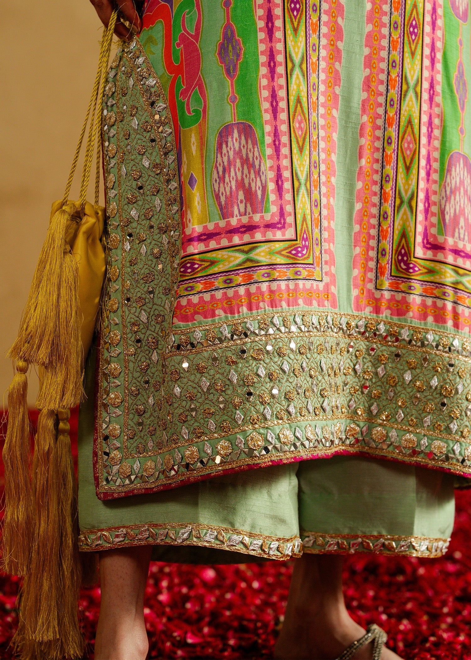 Mahgul | Chanderi Eid Edit | Petal Whisper