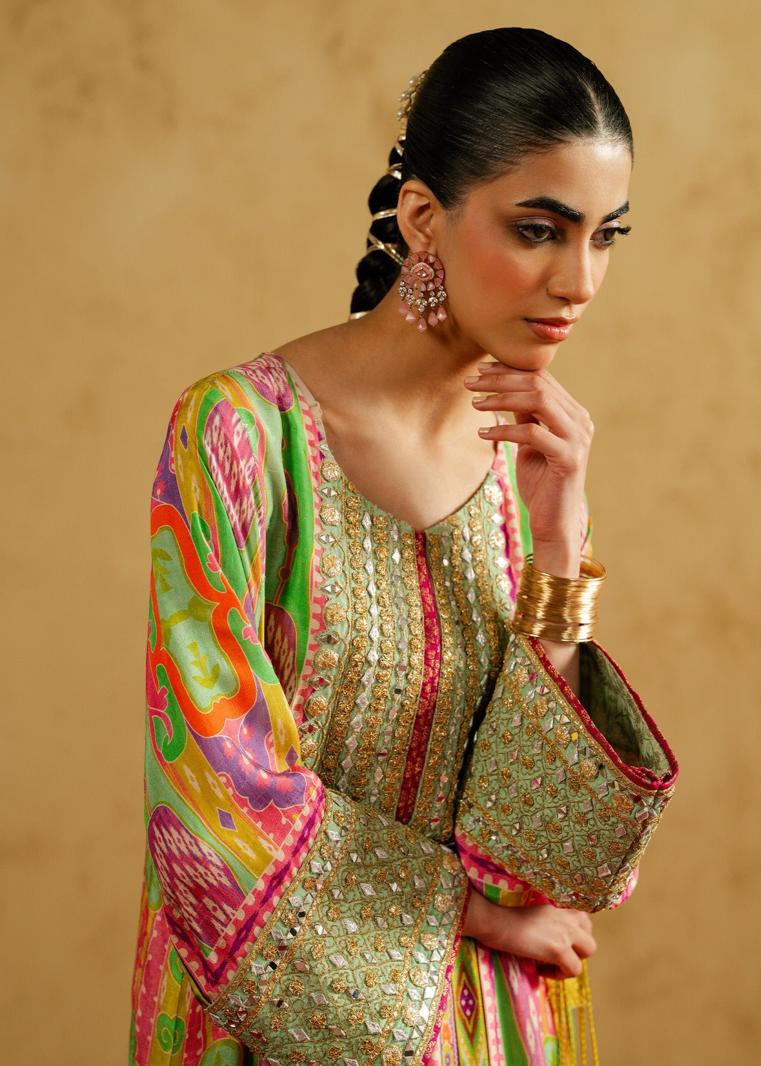 Mahgul | Chanderi Eid Edit | Petal Whisper