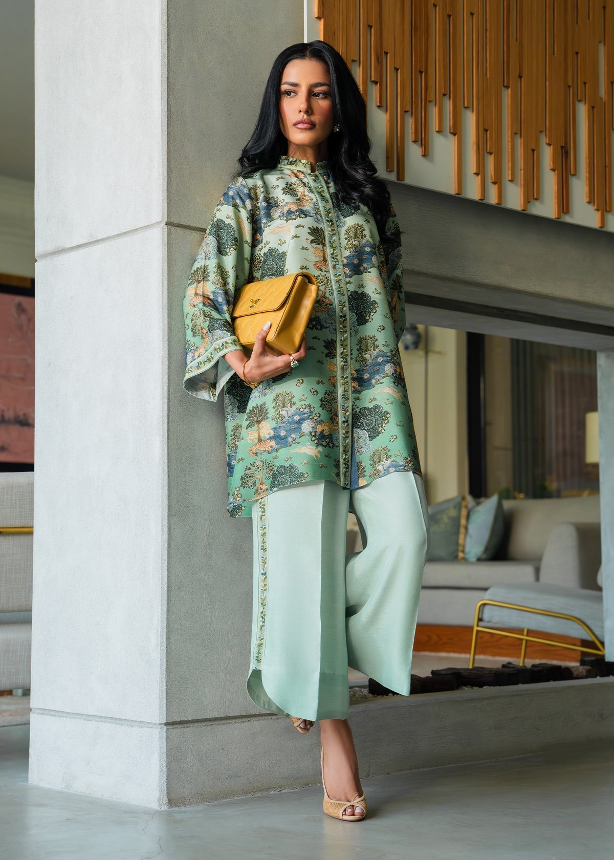 Mahgul | Mahsa Formals | Mint Whisper