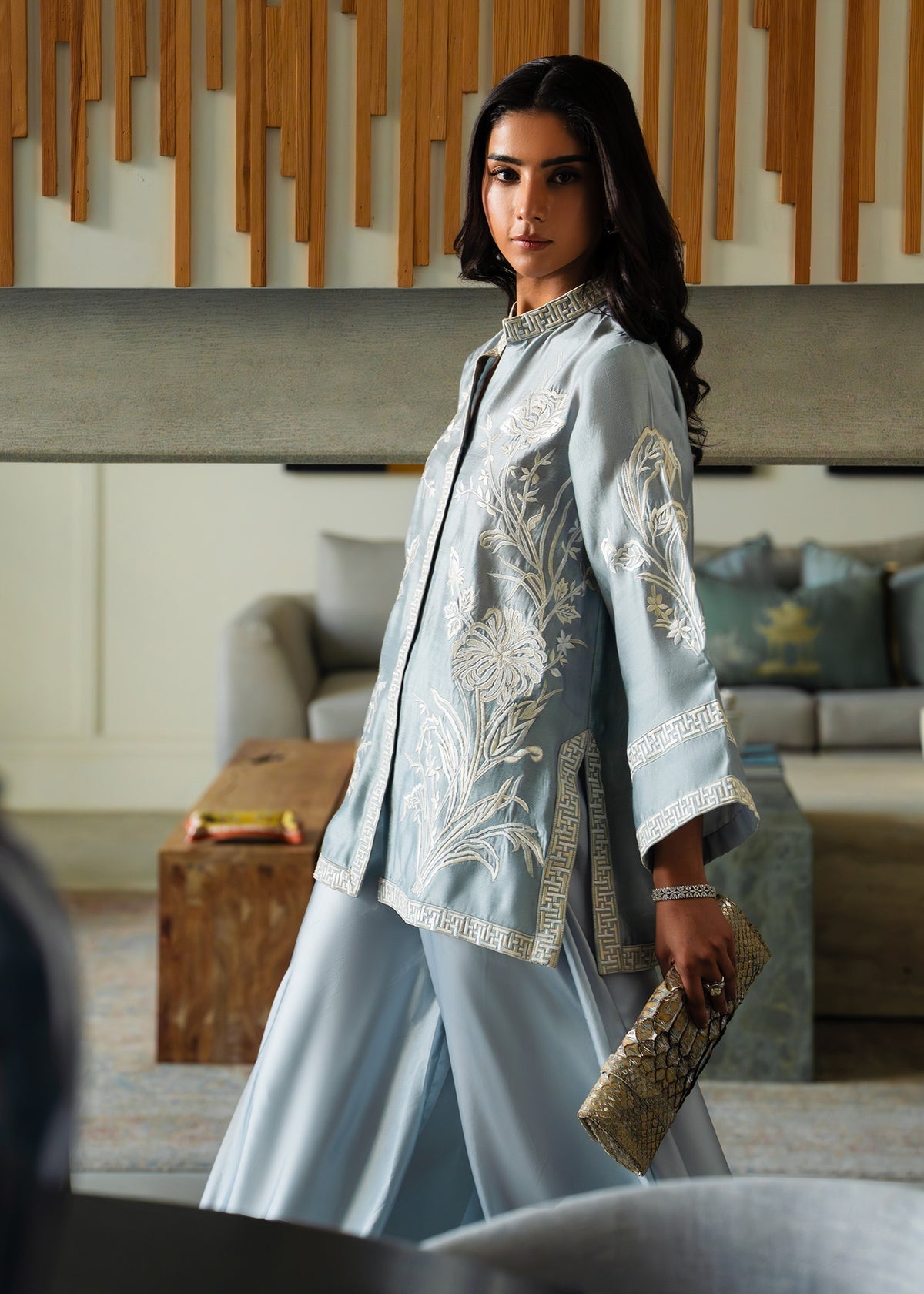 Mahgul | Mahsa Formals | Grey Mirage