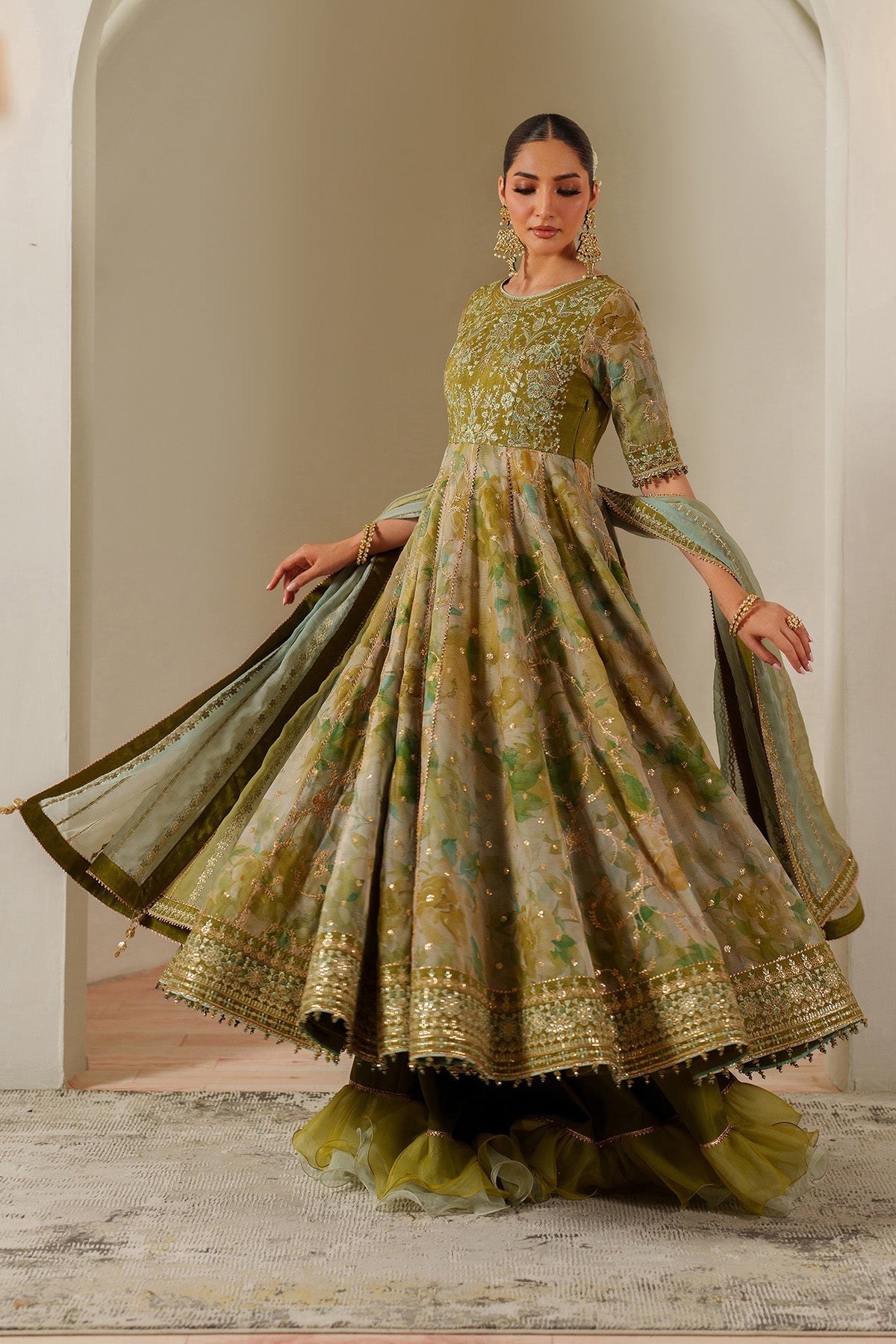 Alizeh | Fleur Chiffon | AF-CH-2195-Renee