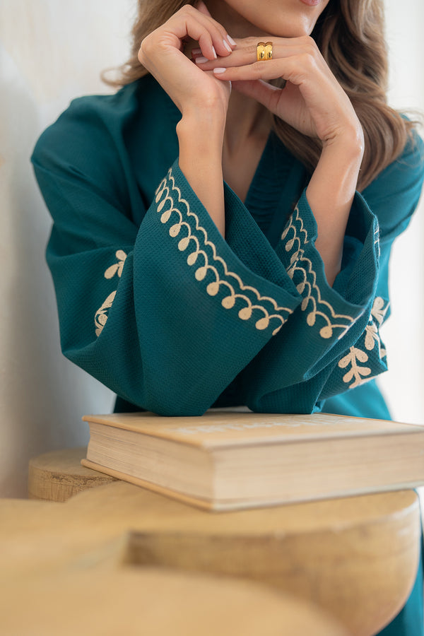 Sahar | Pret Essentials Winter 25 | Emerald Tide
