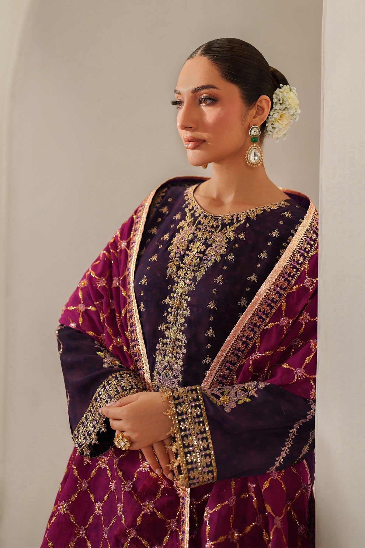 Alizeh | Fleur Chiffon | AF-CH-2196-Reya