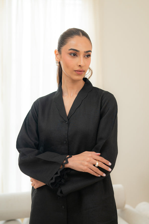Sahar | Pre Essential Emb Edit | Moonlit Black