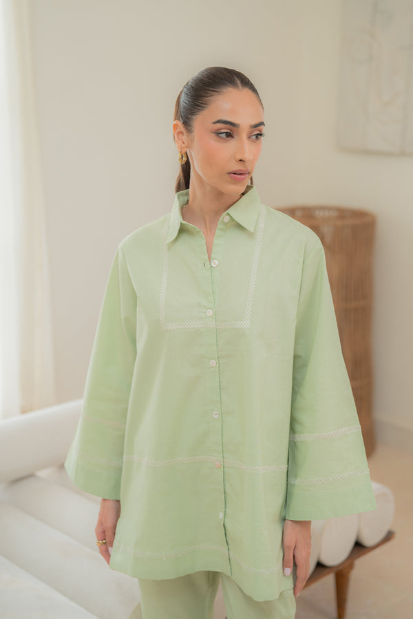 Sahar | Pre Essential Emb Edit | Jade Mist