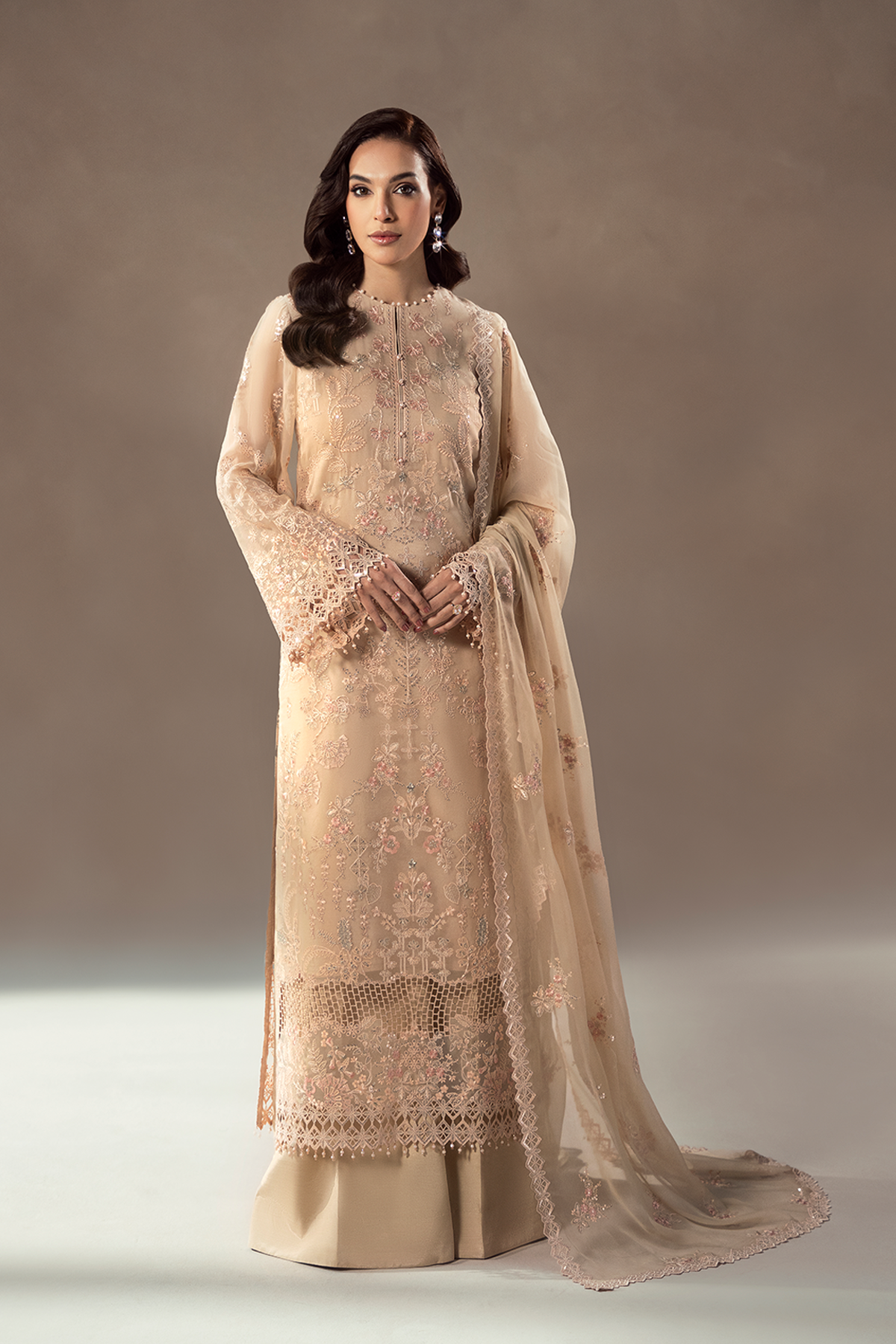 Lavish Premium | Afsanah Formals | CHAMPAGNE BLOSSOM