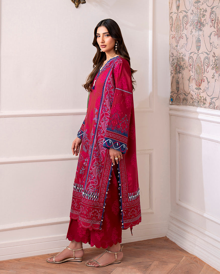 Roheenaz | Aezel Embroidered Cambric | Oriva