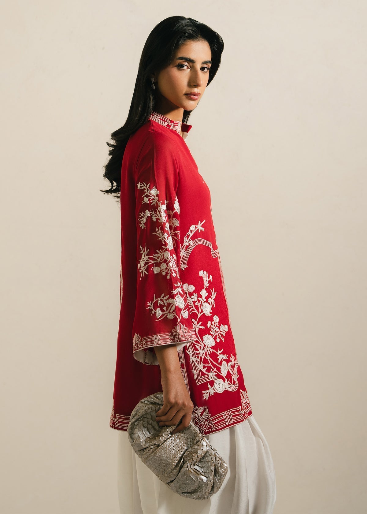 Mahgul | Alea Luxury Pret | Scarlet