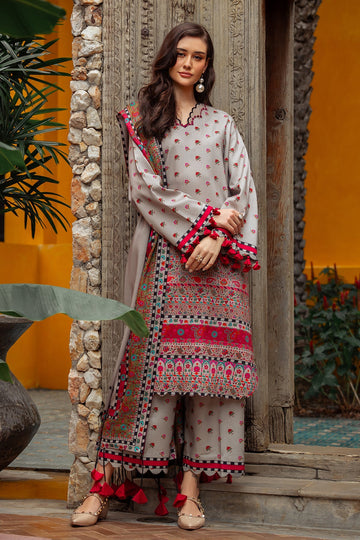 Charizma | C Prints Winter 25 | 3-PC Unstitched Printed Linen Collection CPW5-01