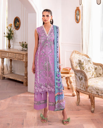 Roheenaz | Aezel Embroidered Cambric | Laila