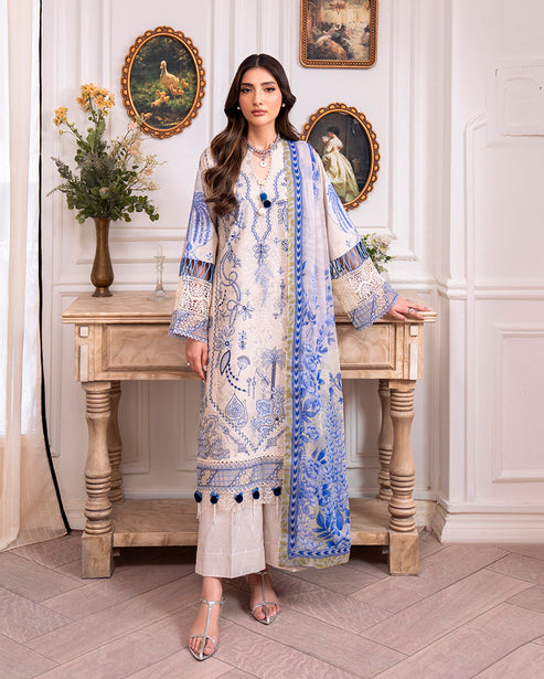 Roheenaz | Aezel Embroidered Cambric | Eleen