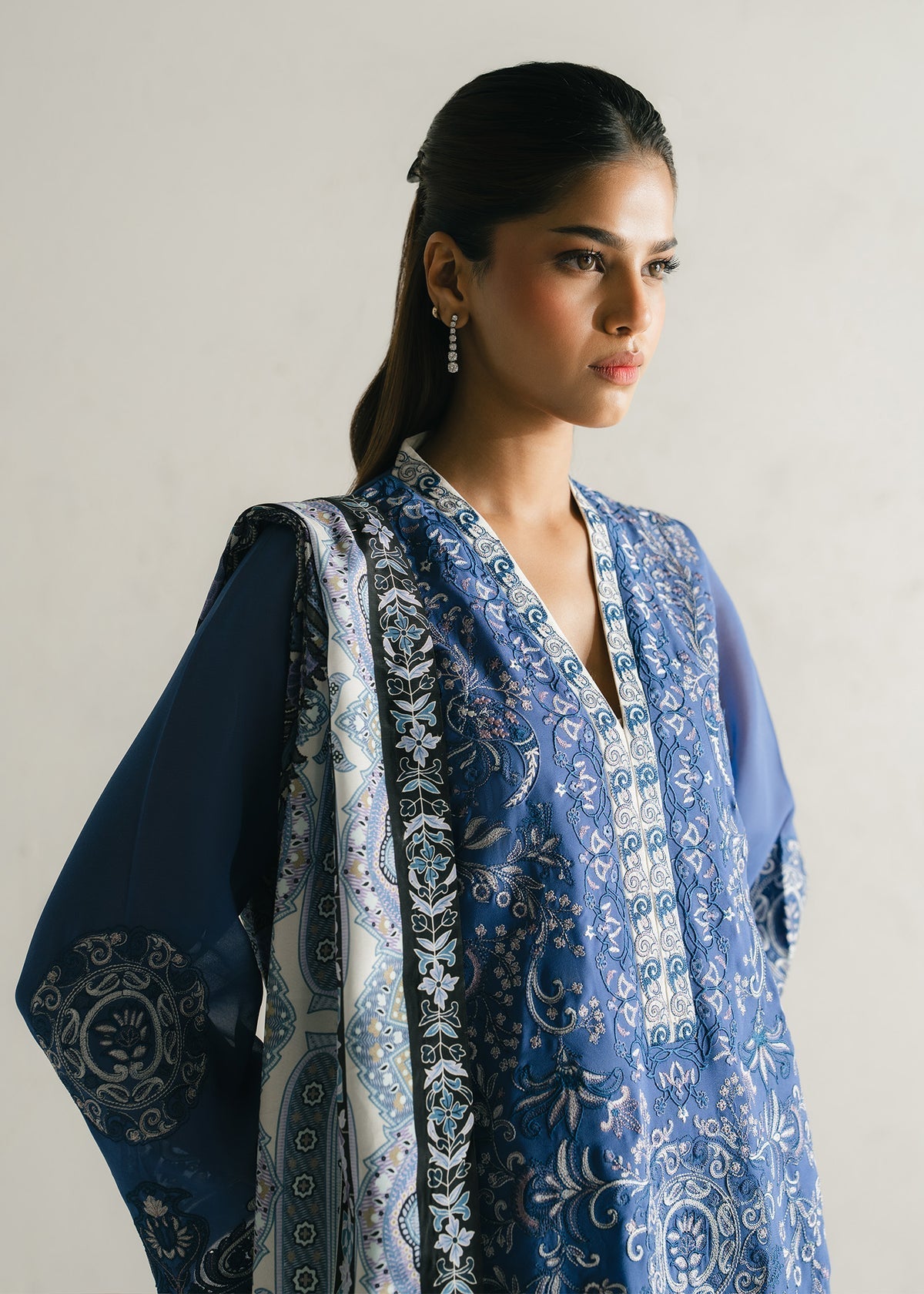 Mahgul | Alea Luxury Pret | Sapphire Mist