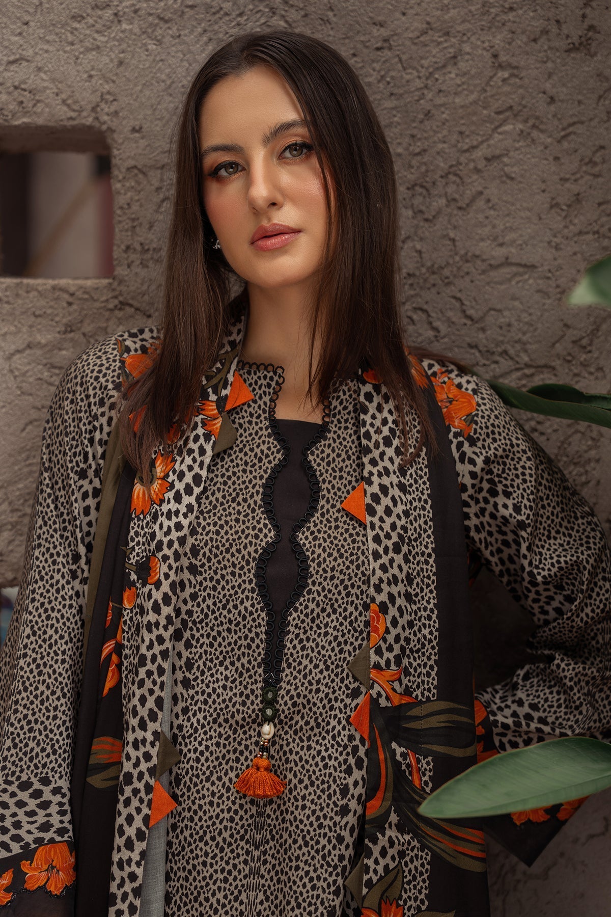 Charizma | C Prints Winter 25 | 3-PC Unstitched Printed Linen Collection CPW5-08