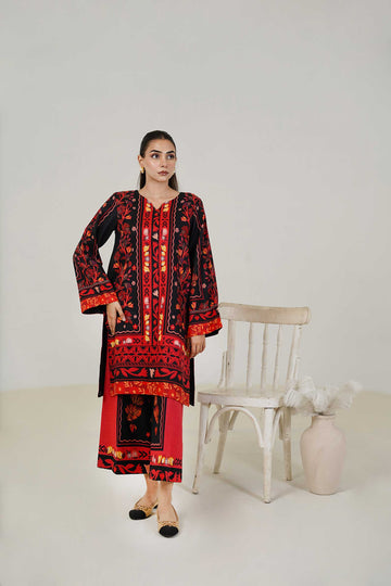 Maryam Hussain | Lawn Co Ord Sets | Set D-5