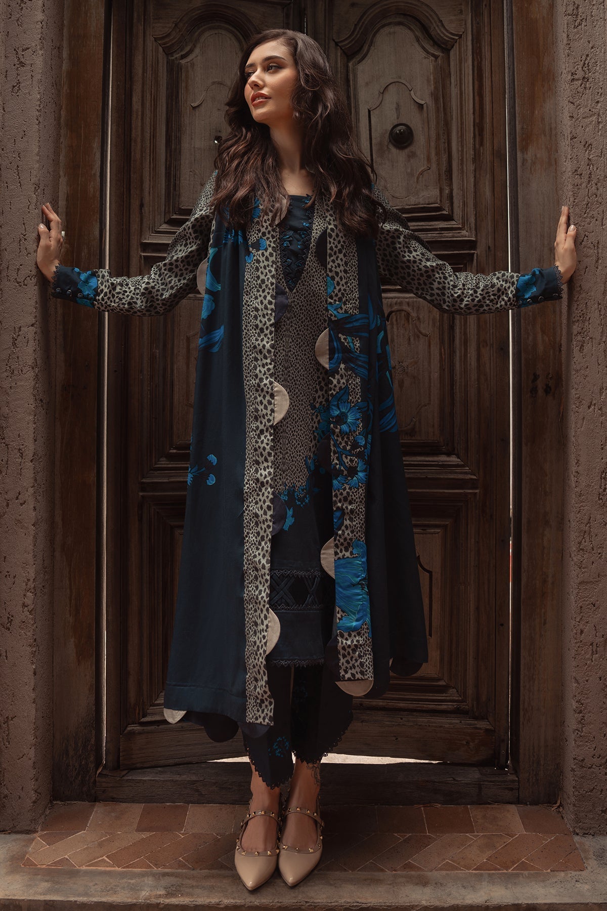 Charizma | C Prints Winter 25 | 3-PC Unstitched Printed Linen Collection CPW5-02