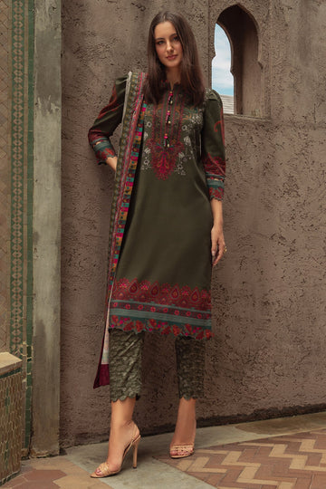 Charizma | C Prints Winter 25 | 3-PC Unstitched Printed Linen Collection CPW5-05