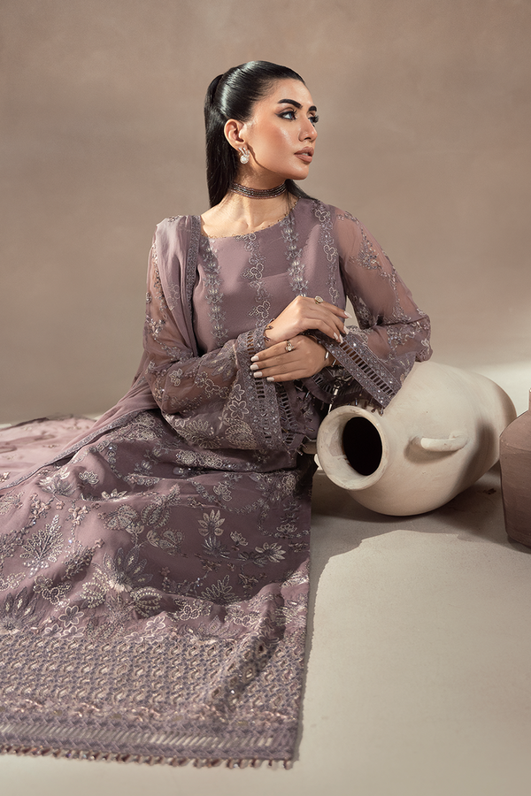 Lavish Premium | Afsanah Formals | MAUVE MYSTIQUE