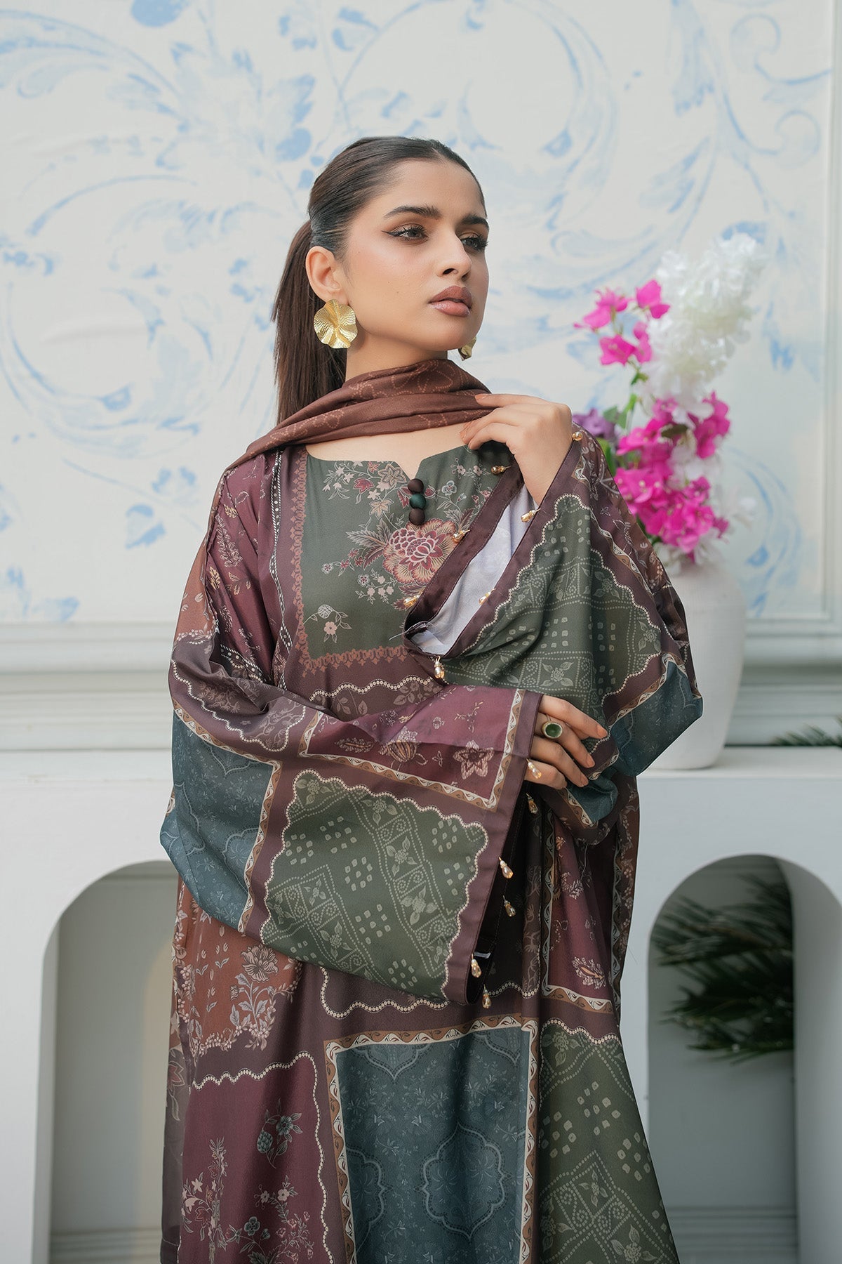 Maryams | Lawn Edit 26 | Basil