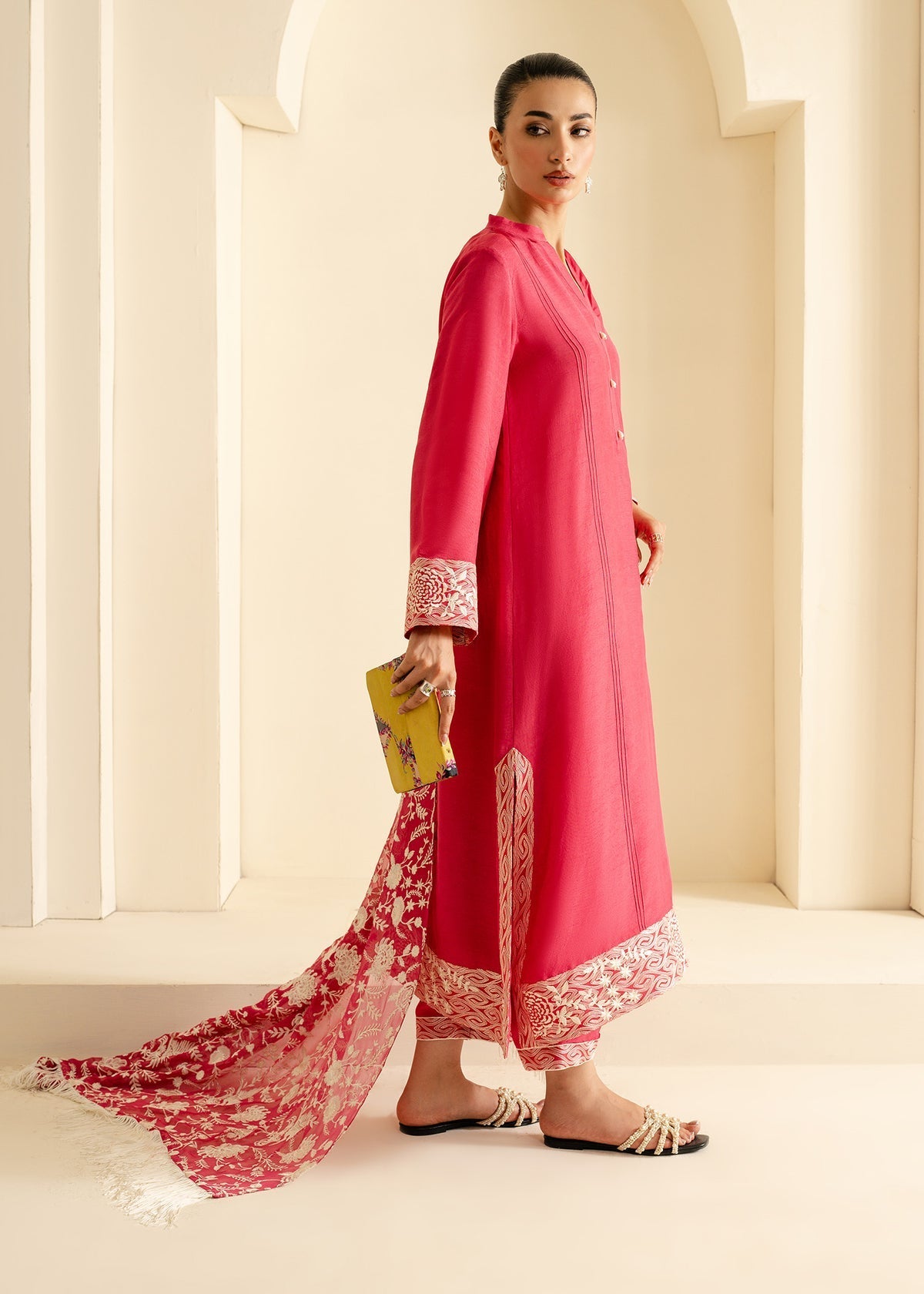 Mahgul | Nooreh Luxe | Coral Dusk