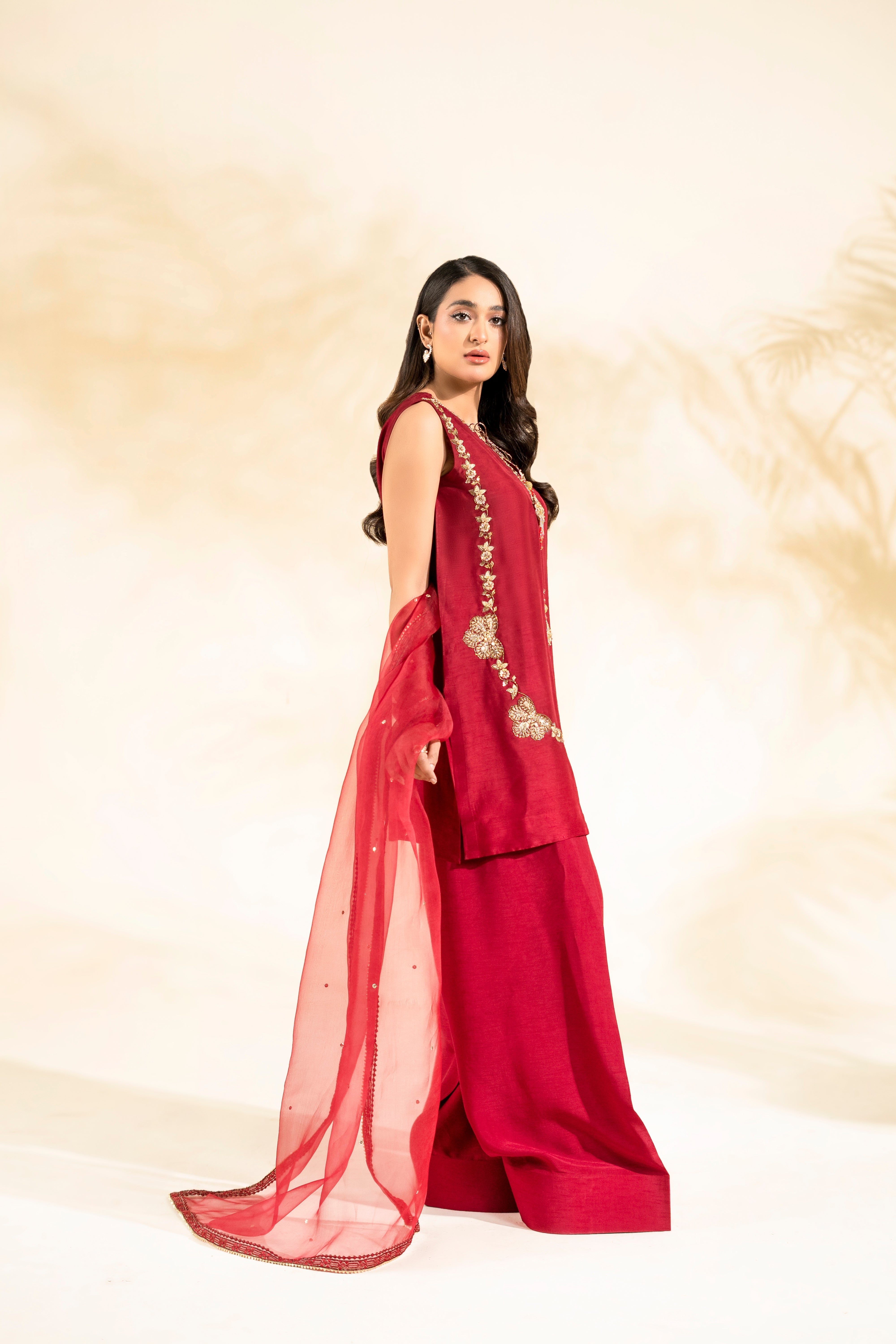 Faiza Faisal | Elara Luxury Pret | ZAR RUBY