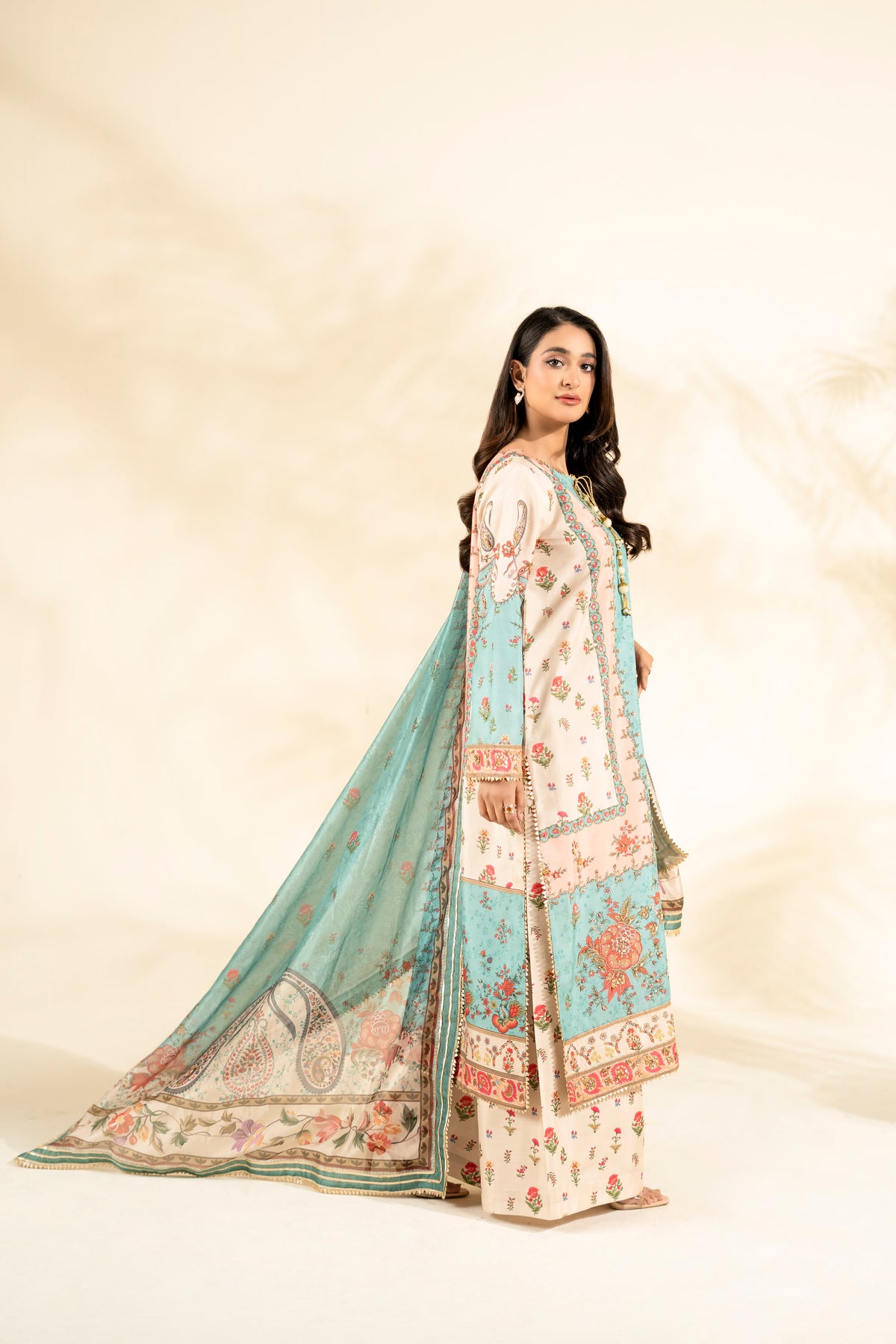 Faiza Faisal | Elara Luxury Pret | AQUA BLOOM