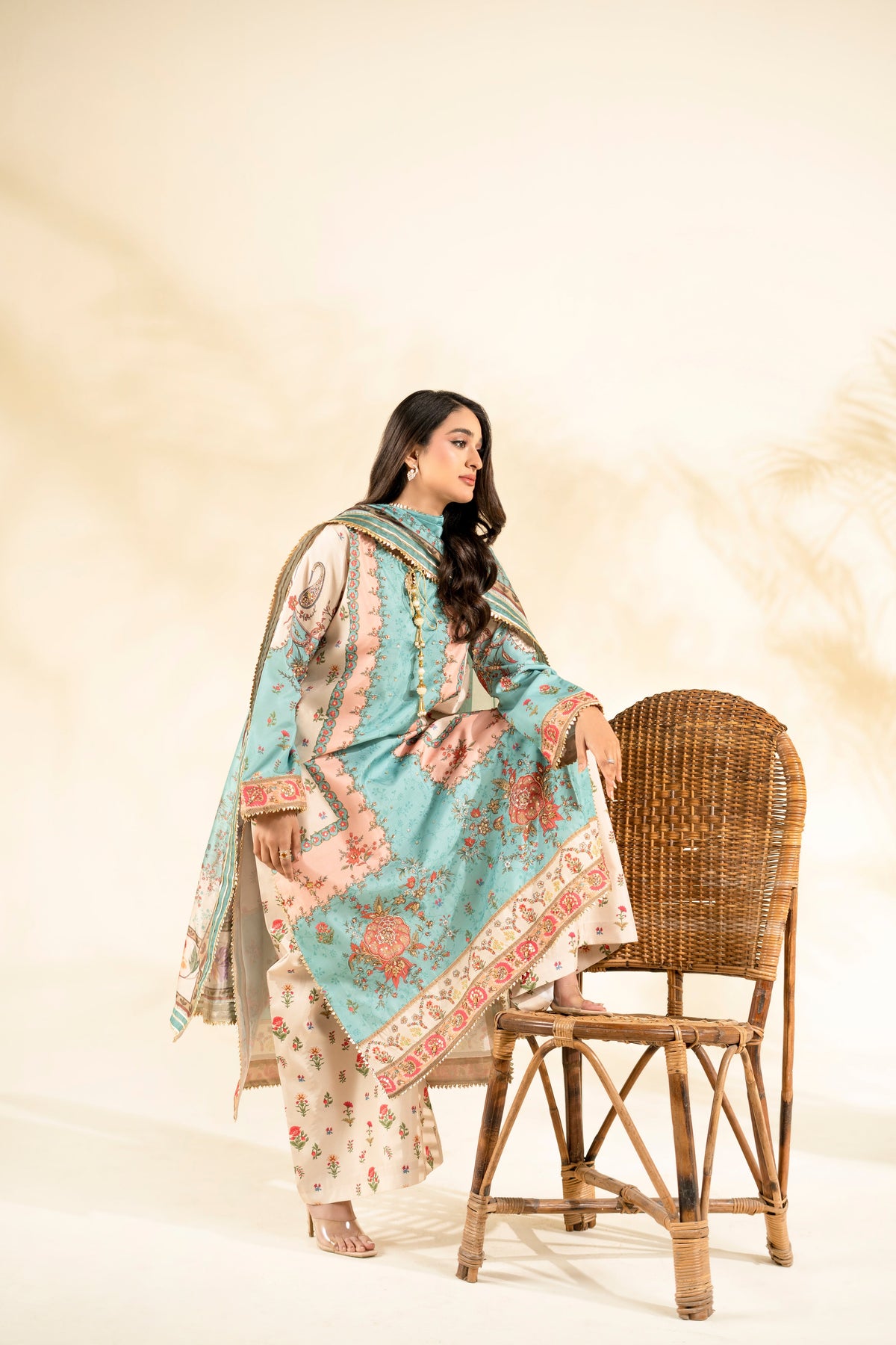 Faiza Faisal | Elara Luxury Pret | AQUA BLOOM
