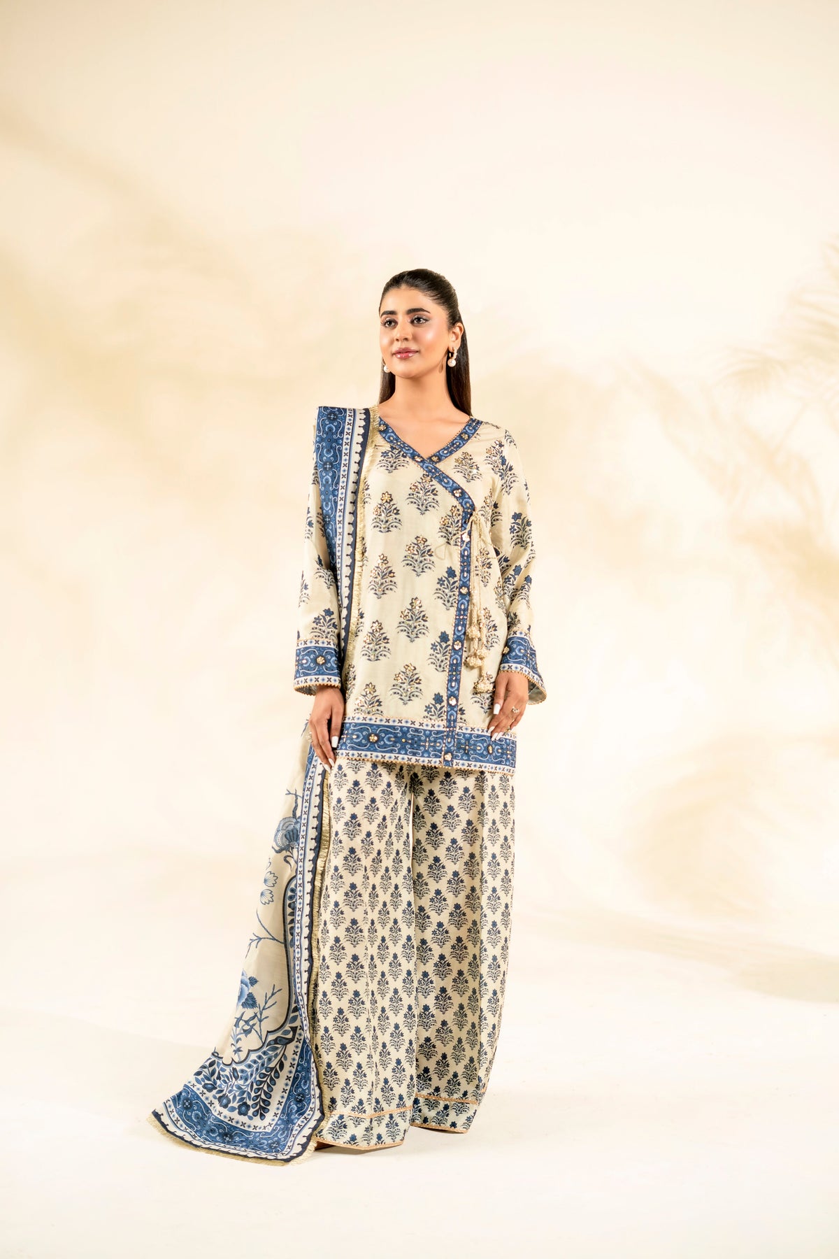 Faiza Faisal | Elara Luxury Pret | IVORY ZEEN