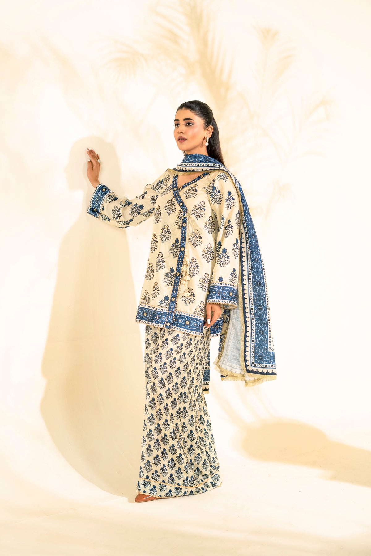 Faiza Faisal | Elara Luxury Pret | IVORY ZEEN