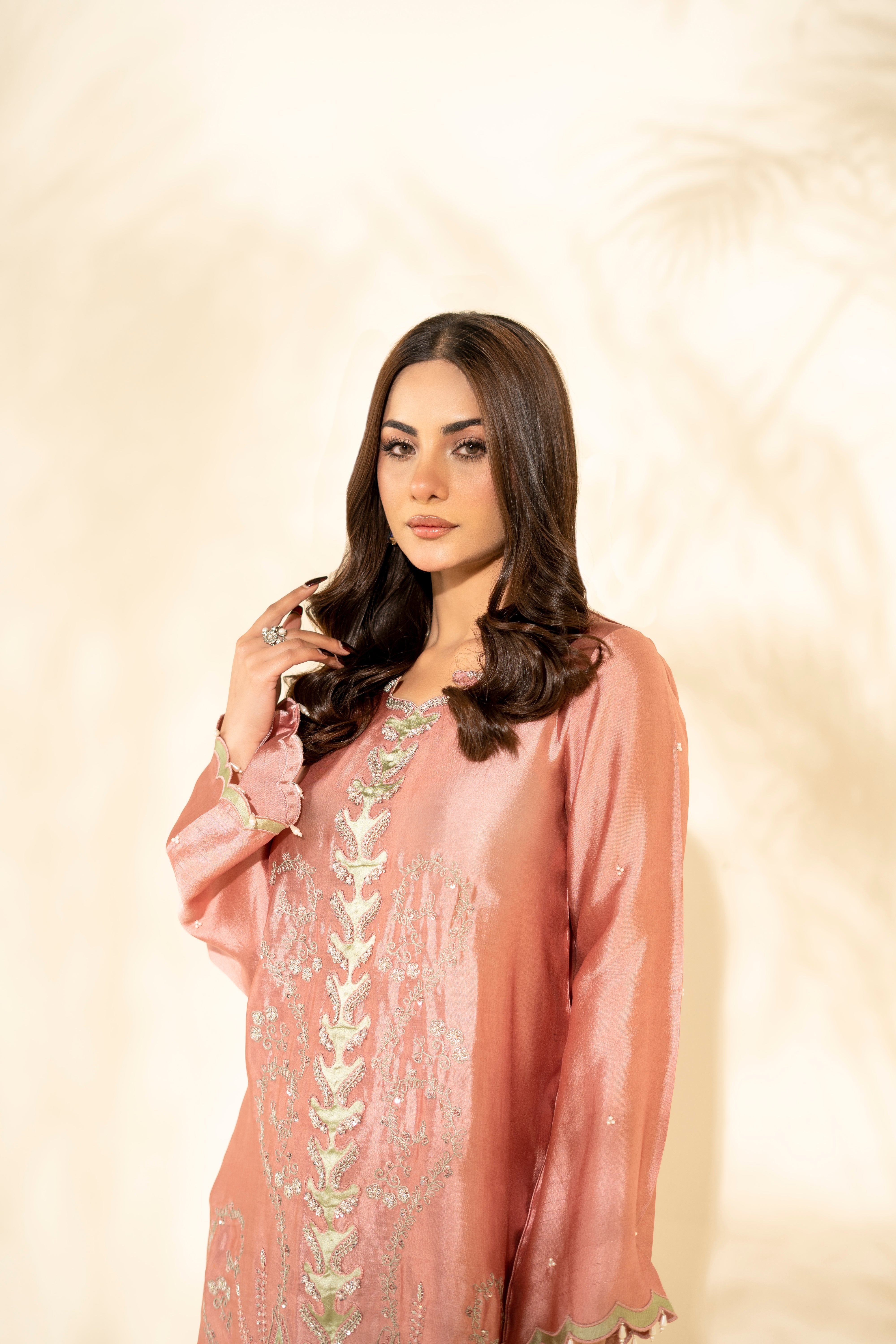 Faiza Faisal | Elara Luxury Pret | AURELIA PINK