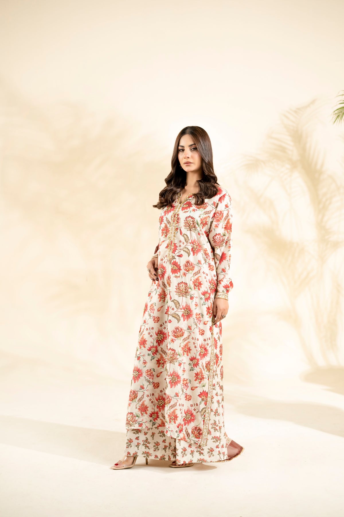 Faiza Faisal | Elara Luxury Pret | RIVAYA RUST