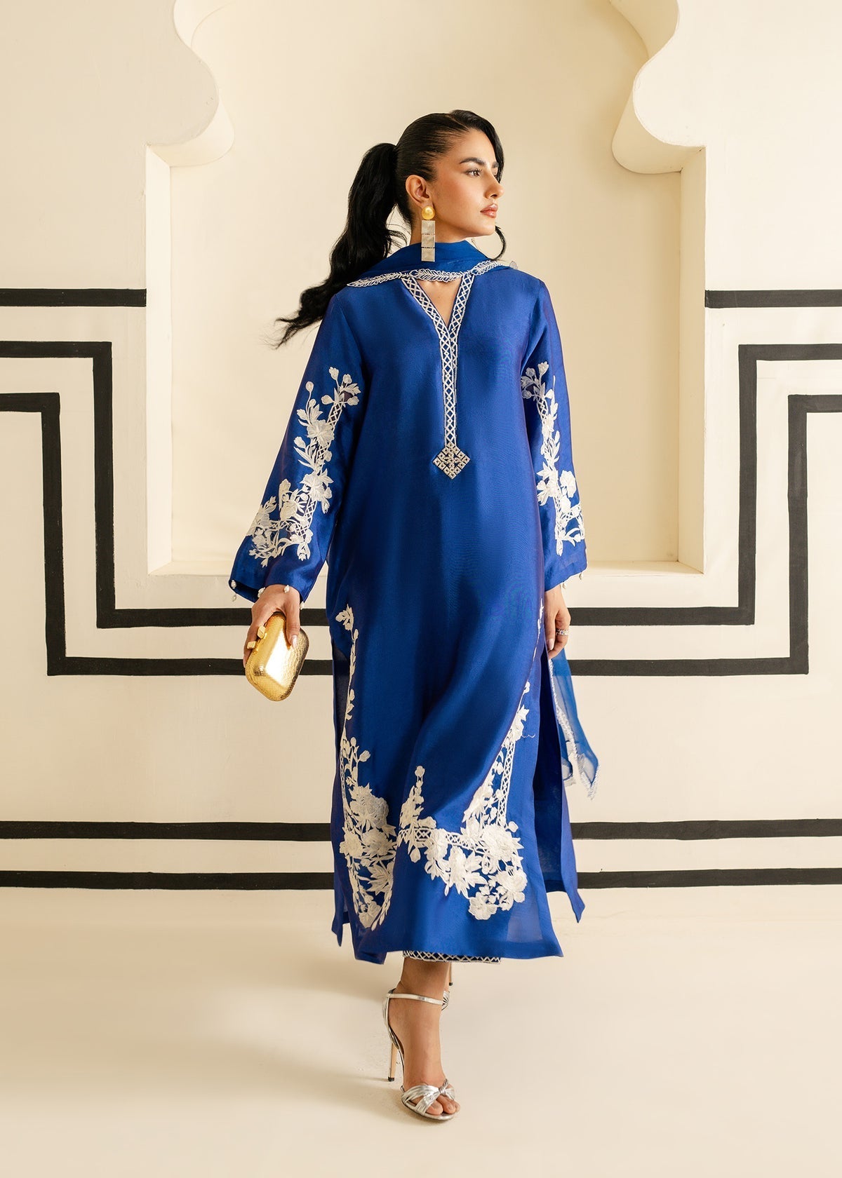 Mahgul | Nooreh Luxe | Sapphire Vine