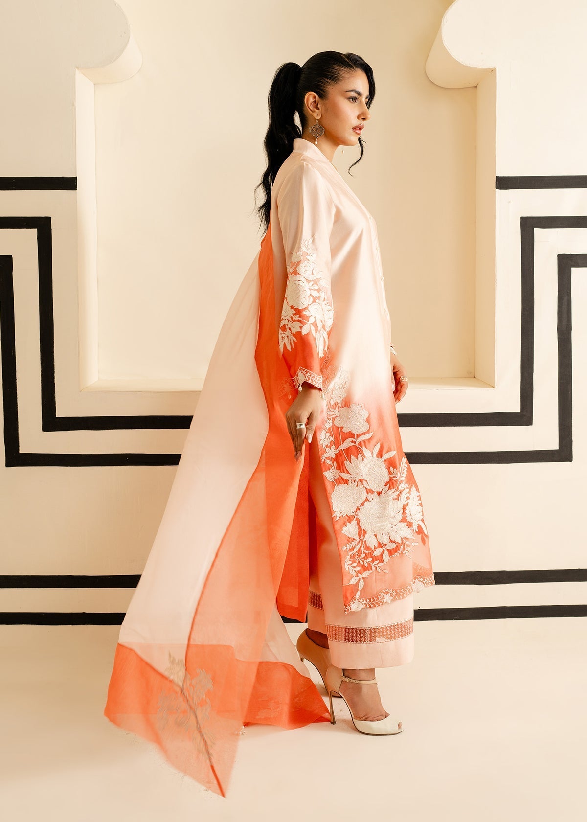 Mahgul | Nooreh Luxe | OmbrÃ© Coral