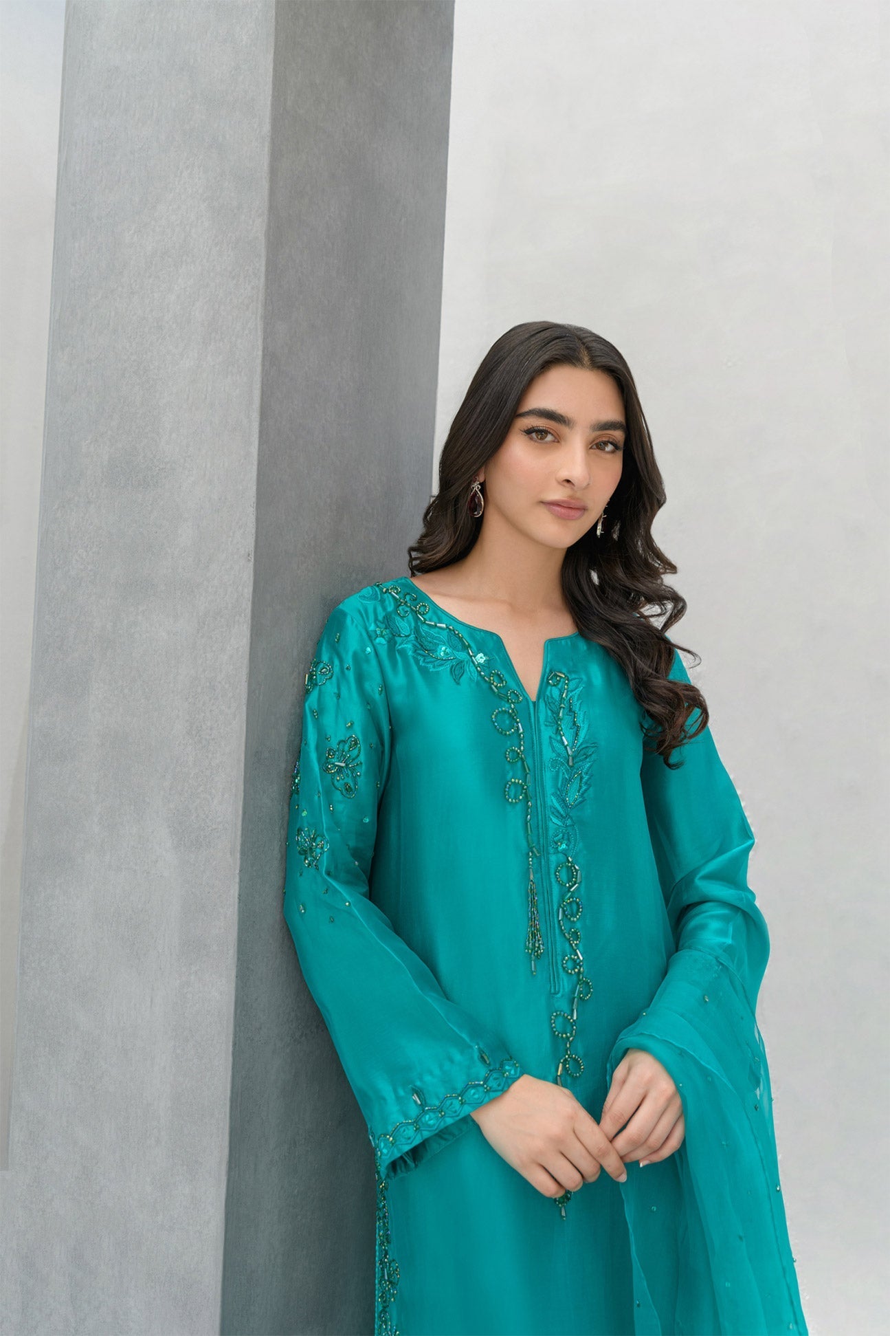 Flairs Studio | Luxury Pret | Aquamarine