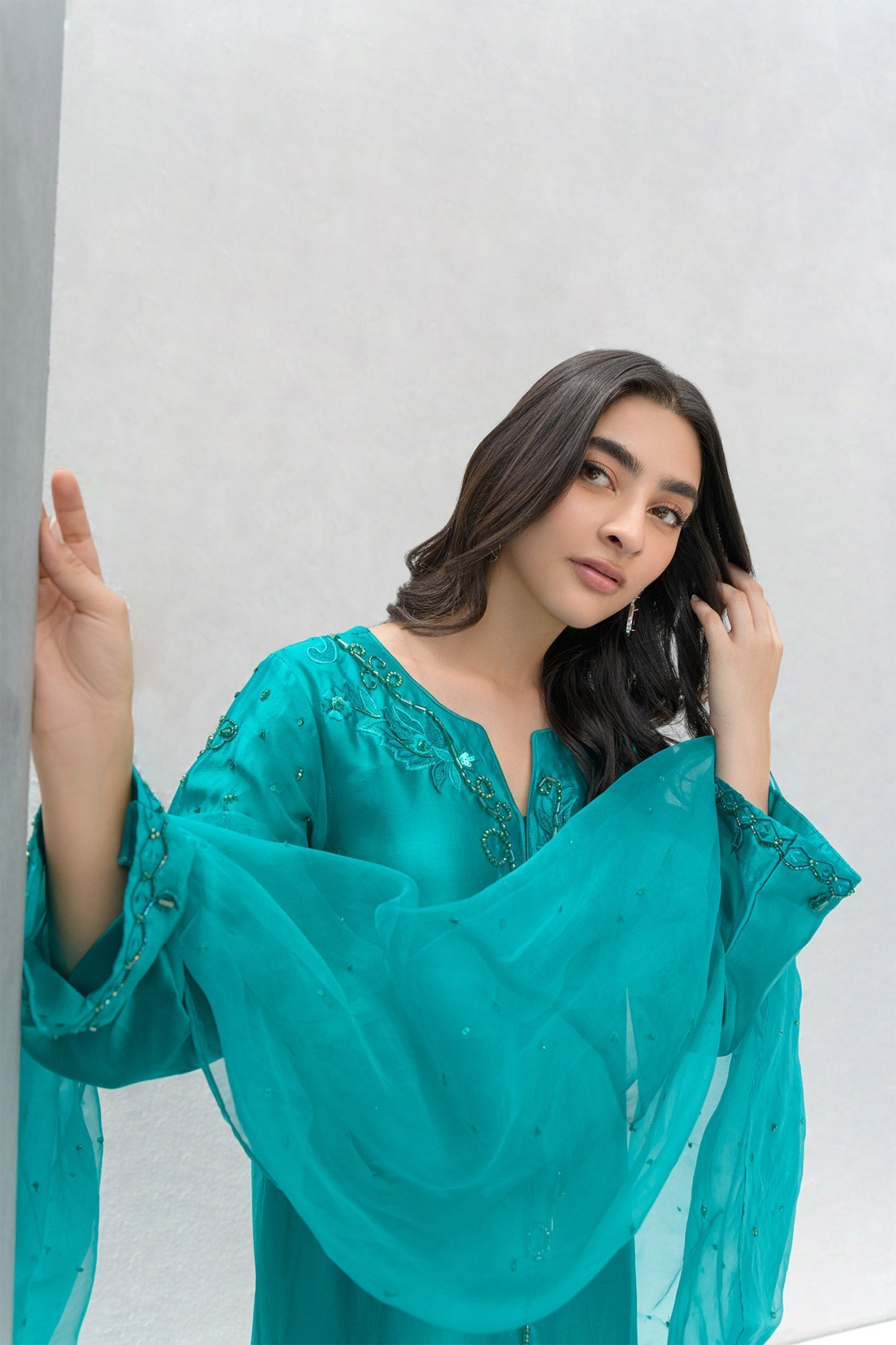 Flairs Studio | Luxury Pret | Aquamarine