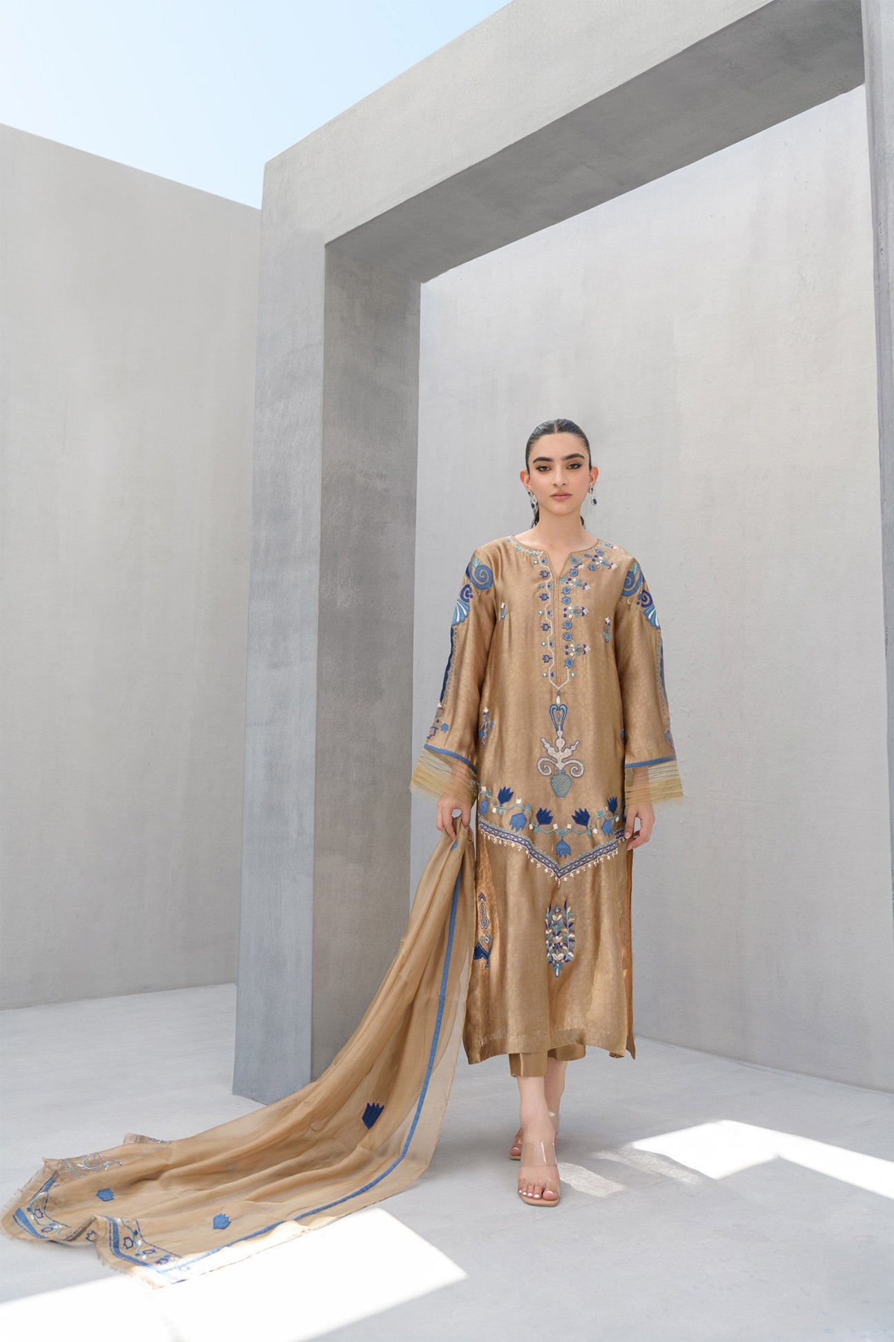 Flairs Studio | Luxury Pret | Sand