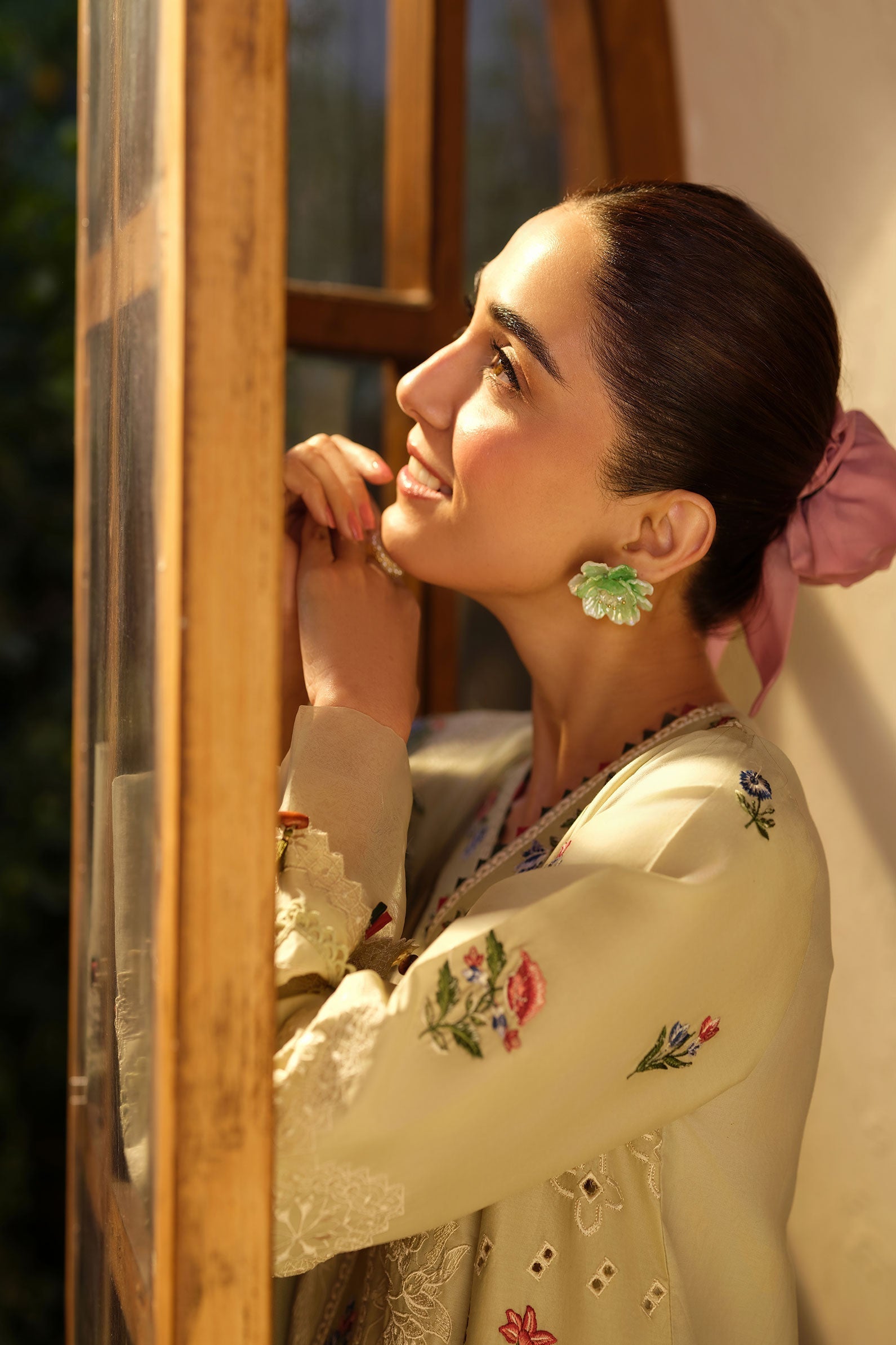 Maryam Hussain | Luxury Lawn 25 | Mint