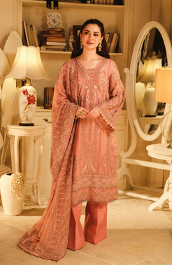 HSY | Rehana Wedding Formal | Mehak â Elegant Embroidered Ensemble