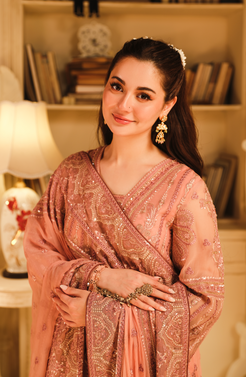 HSY | Rehana Wedding Formal | Mehak â Elegant Embroidered Ensemble