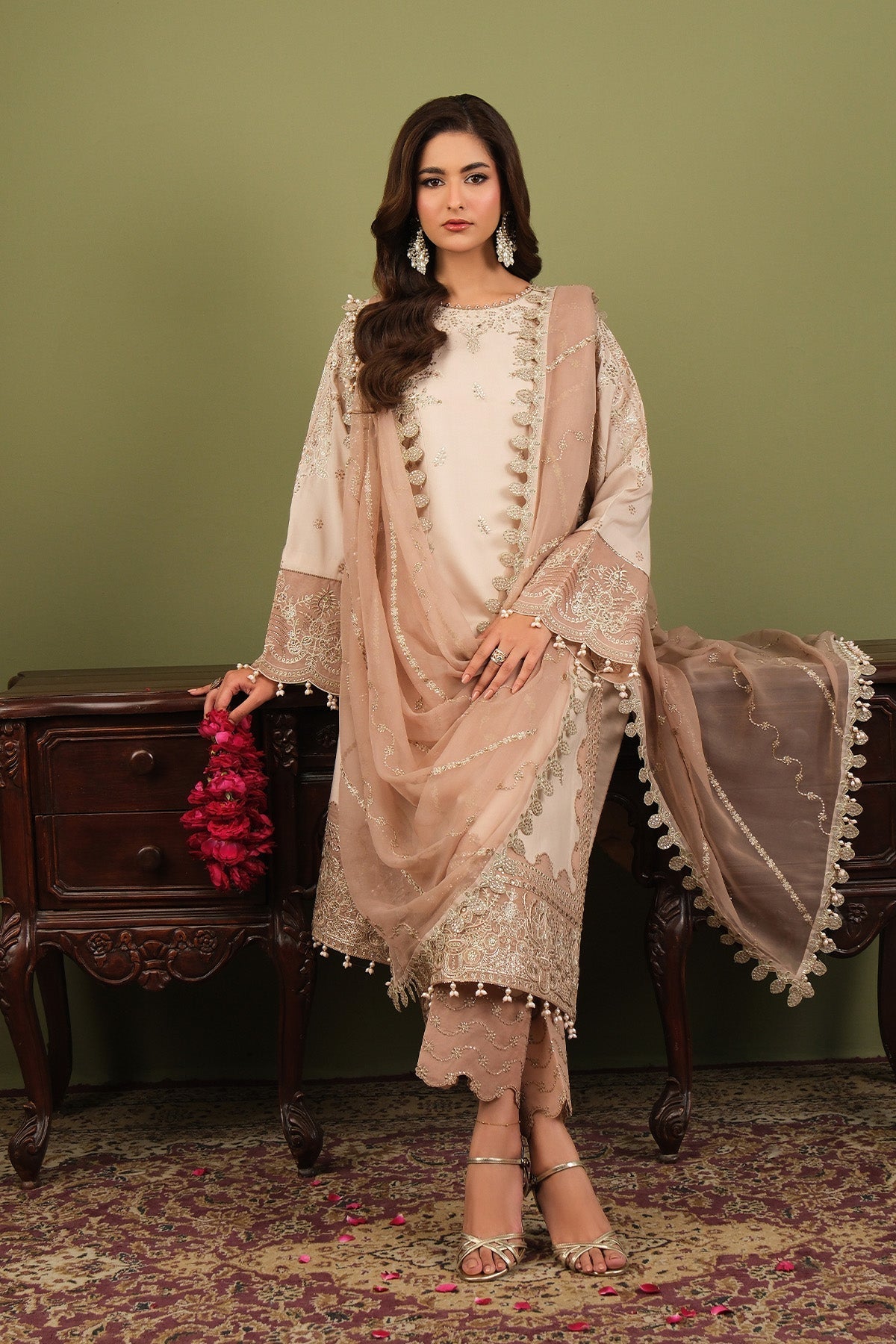 Alizeh | Luxe Raw Silk | AF-RS-10-Castor